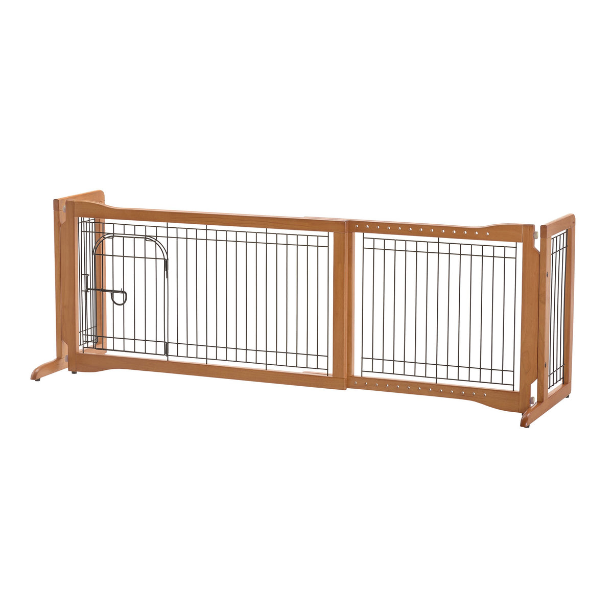 Richell Pet Sitter Freestanding Gate Plus, Pressure-mount dog gate.