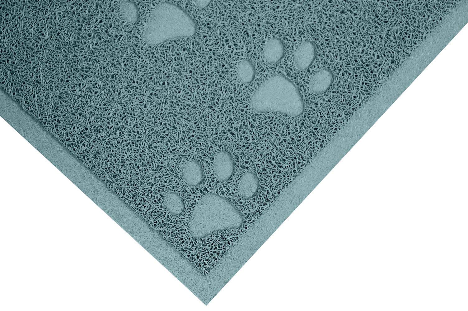 Darkyazi Cat Litter Box Mat for Floor Litter Trapping Mat Non-Slip Backing, Scatter Control, Easy Clean, Water Resistant, Soft o