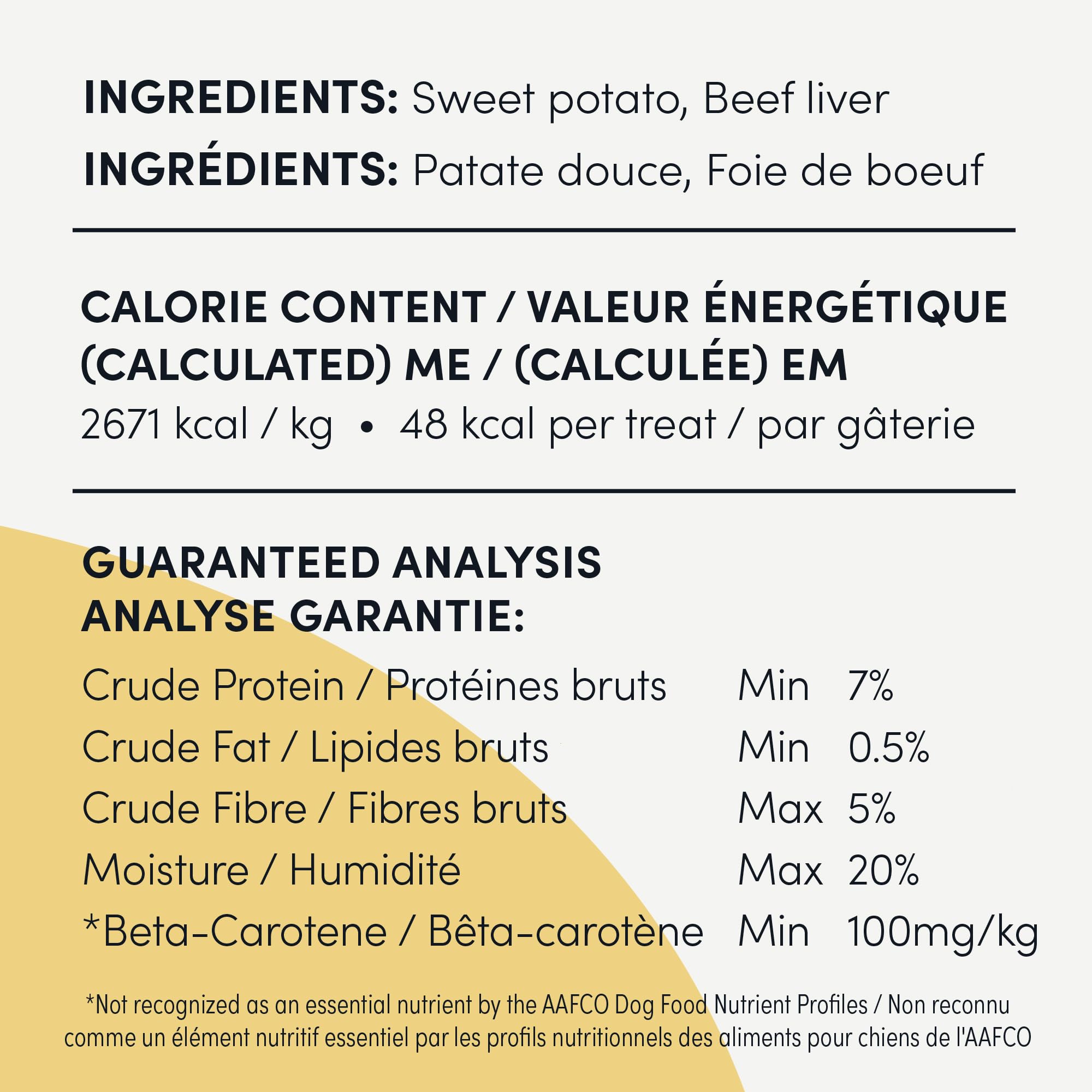 Crumps Naturals Sweet Potato And Liver For Pets, 11.6-Ounce