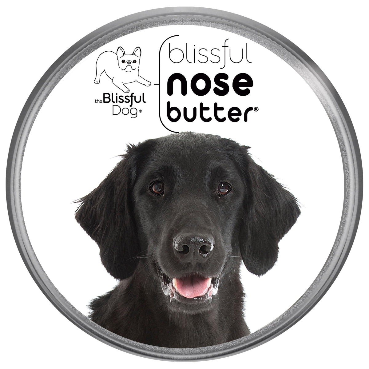 The Blissful Dog Flat-Coat Retriever Unscented Nose Butter - Dog Nose Butter, 4 Ounce