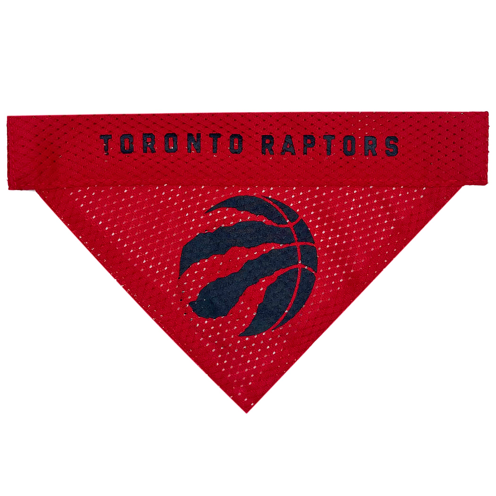 Nba Dog Bandana -Toronto Raptors Reversible Pet Bandana. 2 Sided Home & Away Sports Bandana With A Premium Embroidery Team Logo,