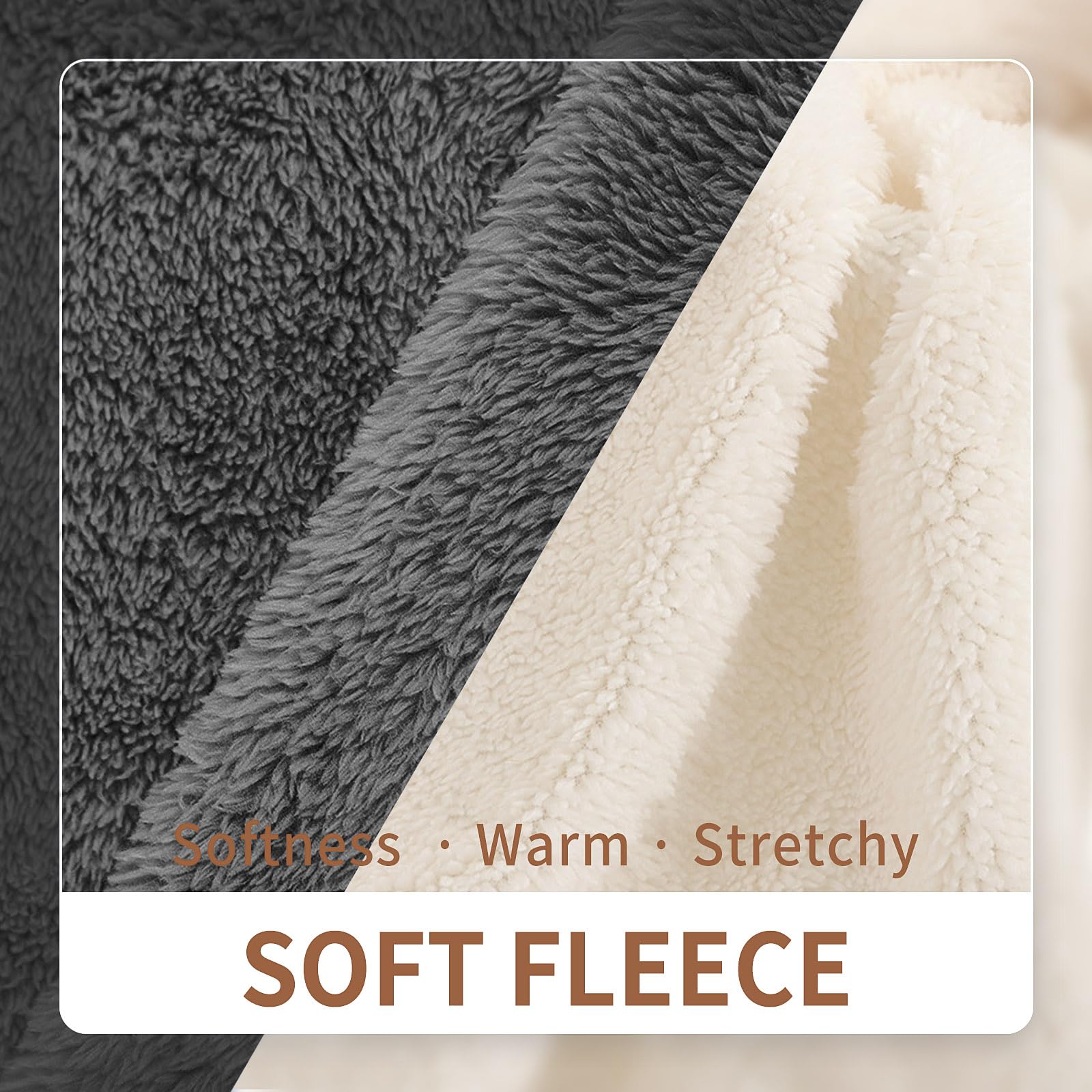 Lesypet Dog Sweaters For Small Dogs, Fleece Dog Sweater Small Dog Clothes Warm Puppy Coat Dog Pullover For Small Dogs Girl Boy, Grey X-Large