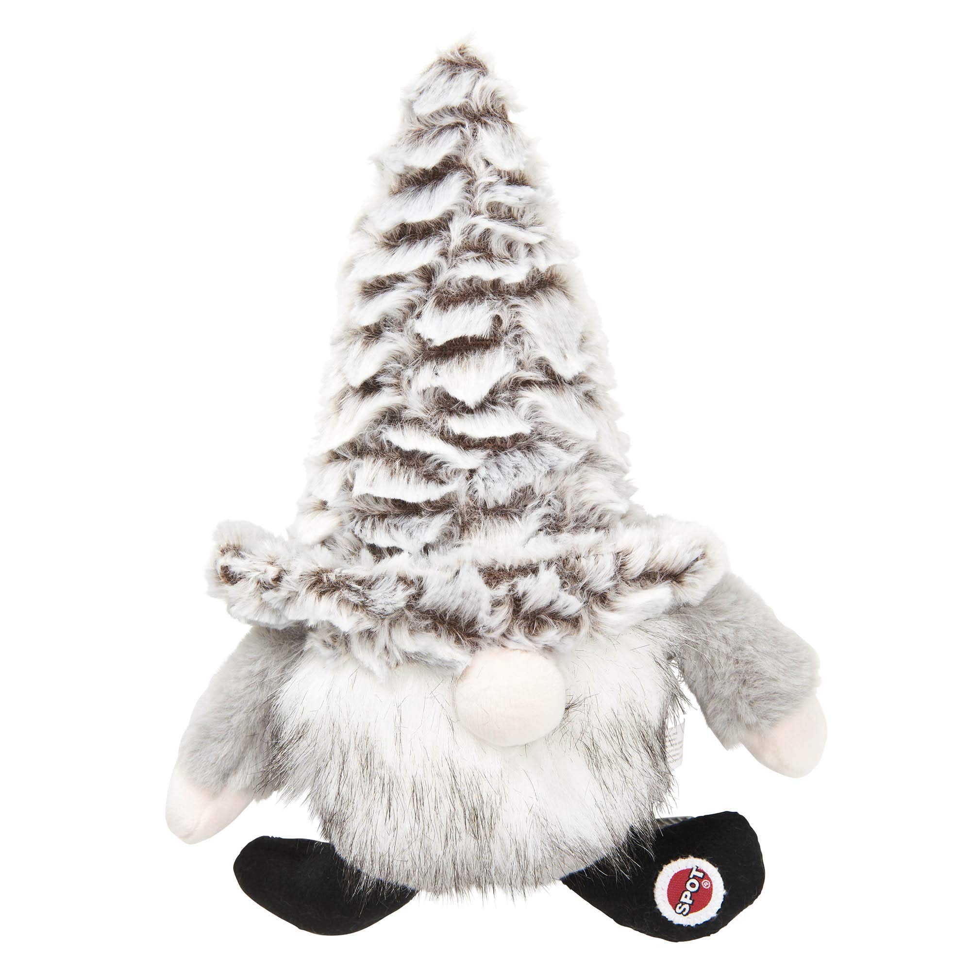 Spot Woodsy Gnome Plush Toy For Dogs 12'', Assorted