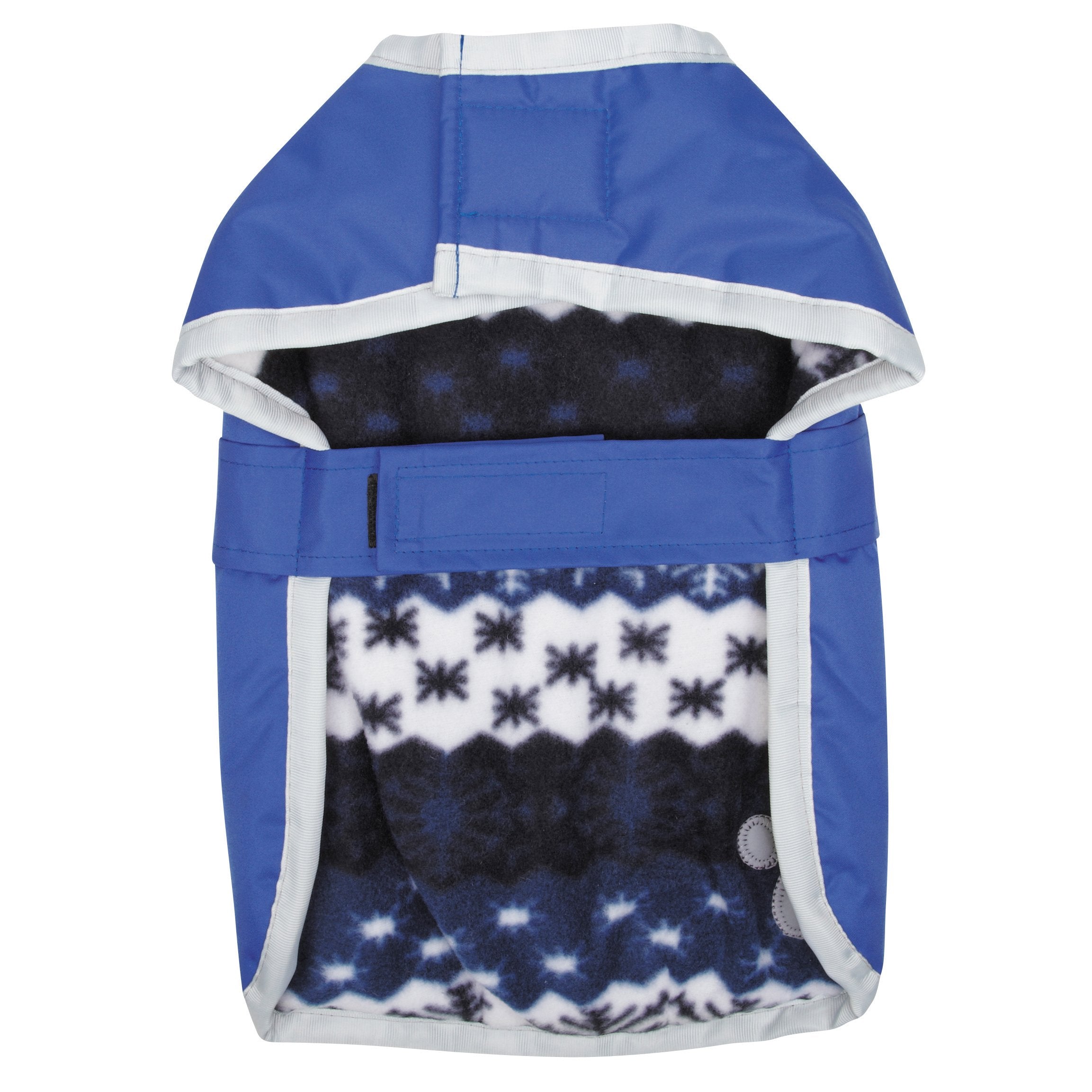 Zack & Zoey NorEaster Blanket Coat, Small, Blue