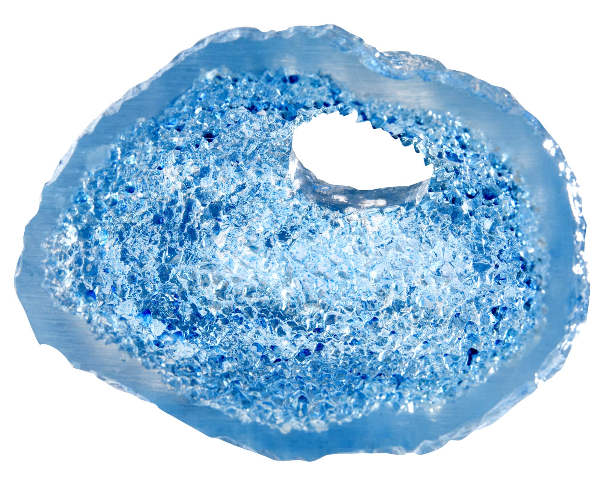 Penn-Plax Deco-Replicas Cystal Cave Aquarium Decoration – Safe For Freshwater And Saltwater Fish Tanks – Sapphire Blue