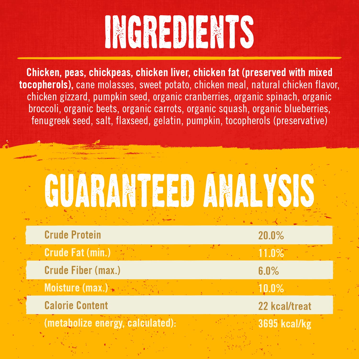 Stella & Chewys Freeze-Dried Raw Coated Dog Biscuits - Cage-Free Chicken Recipe - Protein Rich, Grain Free Dog & Puppy Treat -