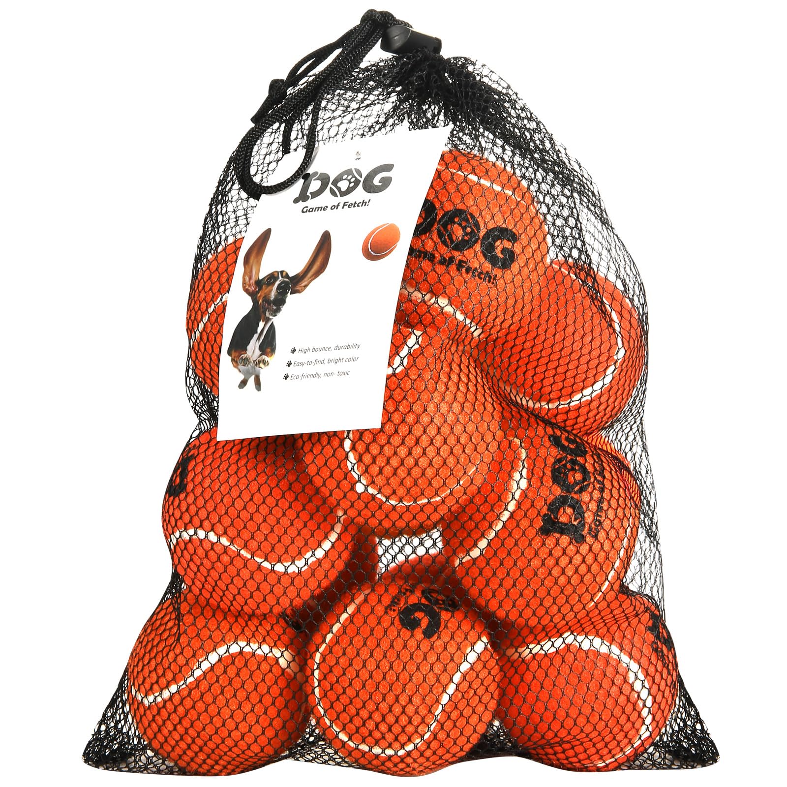 Ama Sport Dog Pet Tennis Balls Toys Orange Colour For Puppy Balls Small Medium Dogs,Designed For Dog Floating,Water-Hunting,Fetch,Fun Playing,Daily Exercise,Mid-Air Catching …