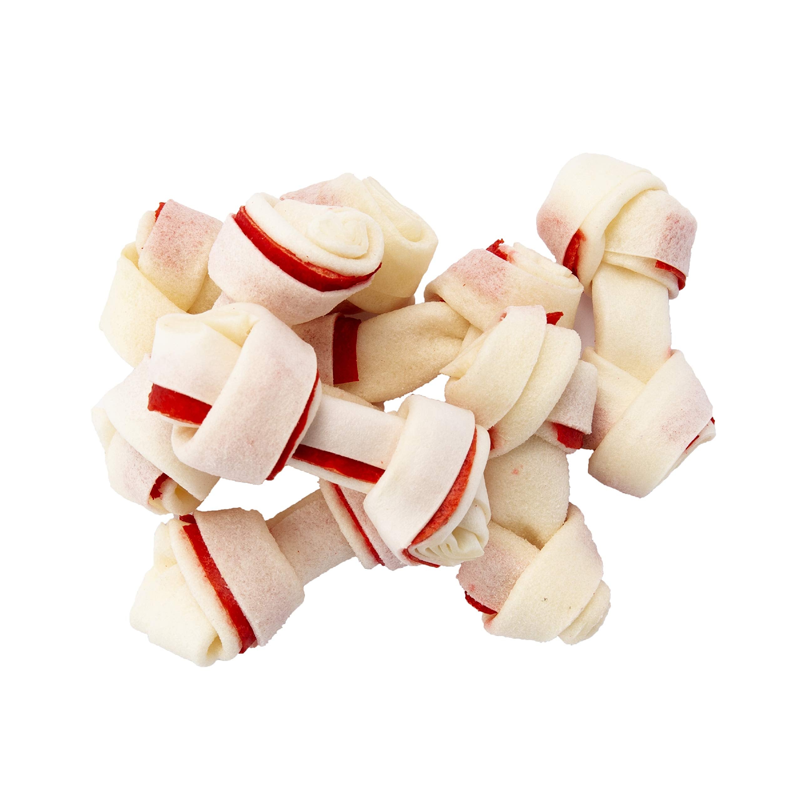 Dingo 156096 Mini Bones for Dogs, Small, Beige,21 Count (Pack of 1)