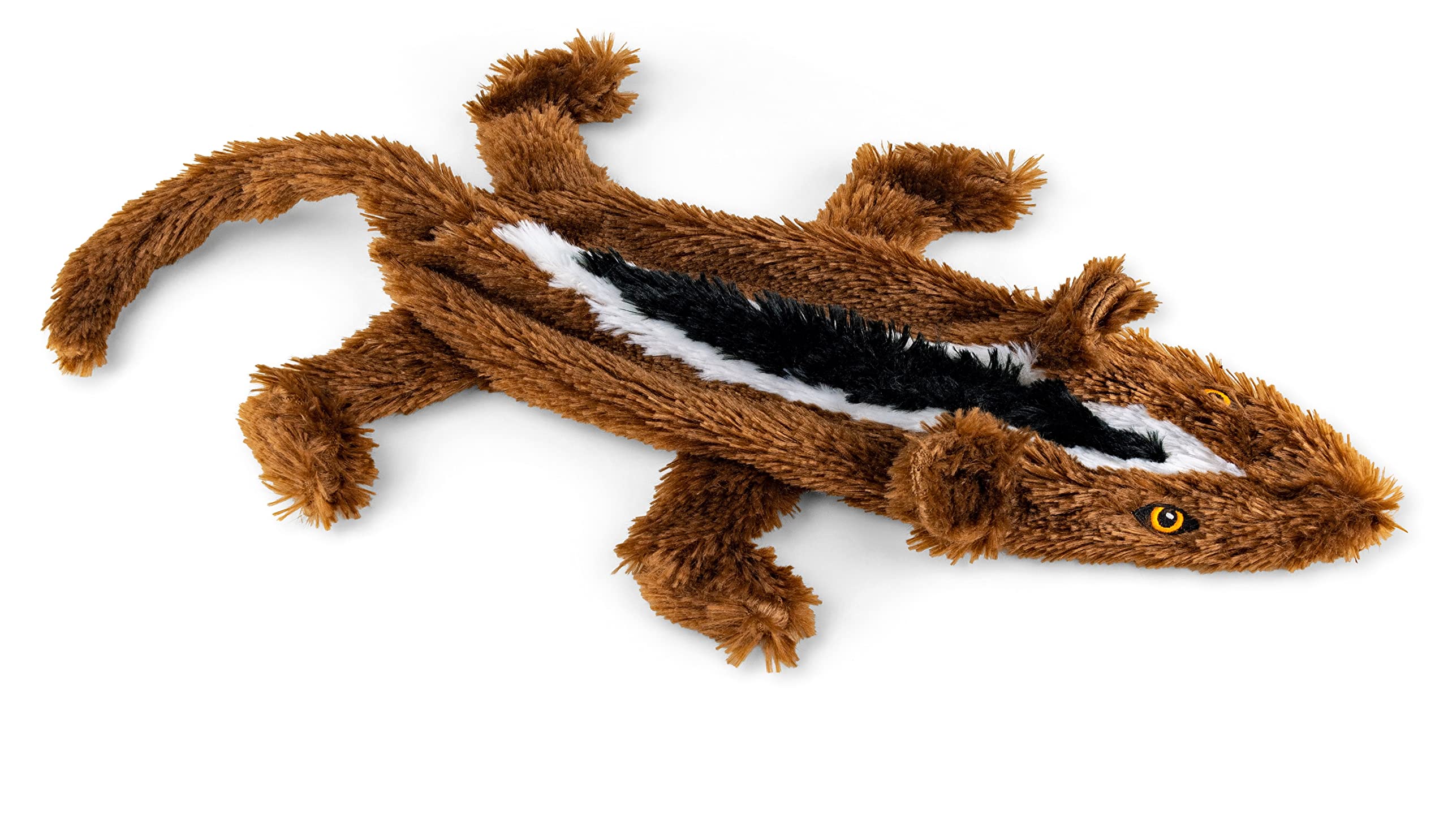 Fga Marketplace Chipmunk Flat No Stuffing No Squeak Plush Dog Toy, Funny Style Will Entertain Your Dog For Hours, Recommended For Small And Medium Dog 21 Inch Long