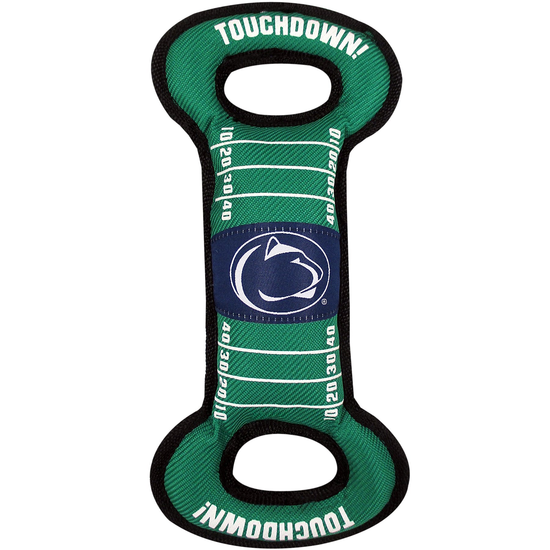 Ncaa Football Field Dog Toy With Squeaker. - Penn State Nittany Lions - For Tug, Toss, And Fetch. - Tough& Durable Pet Toy
