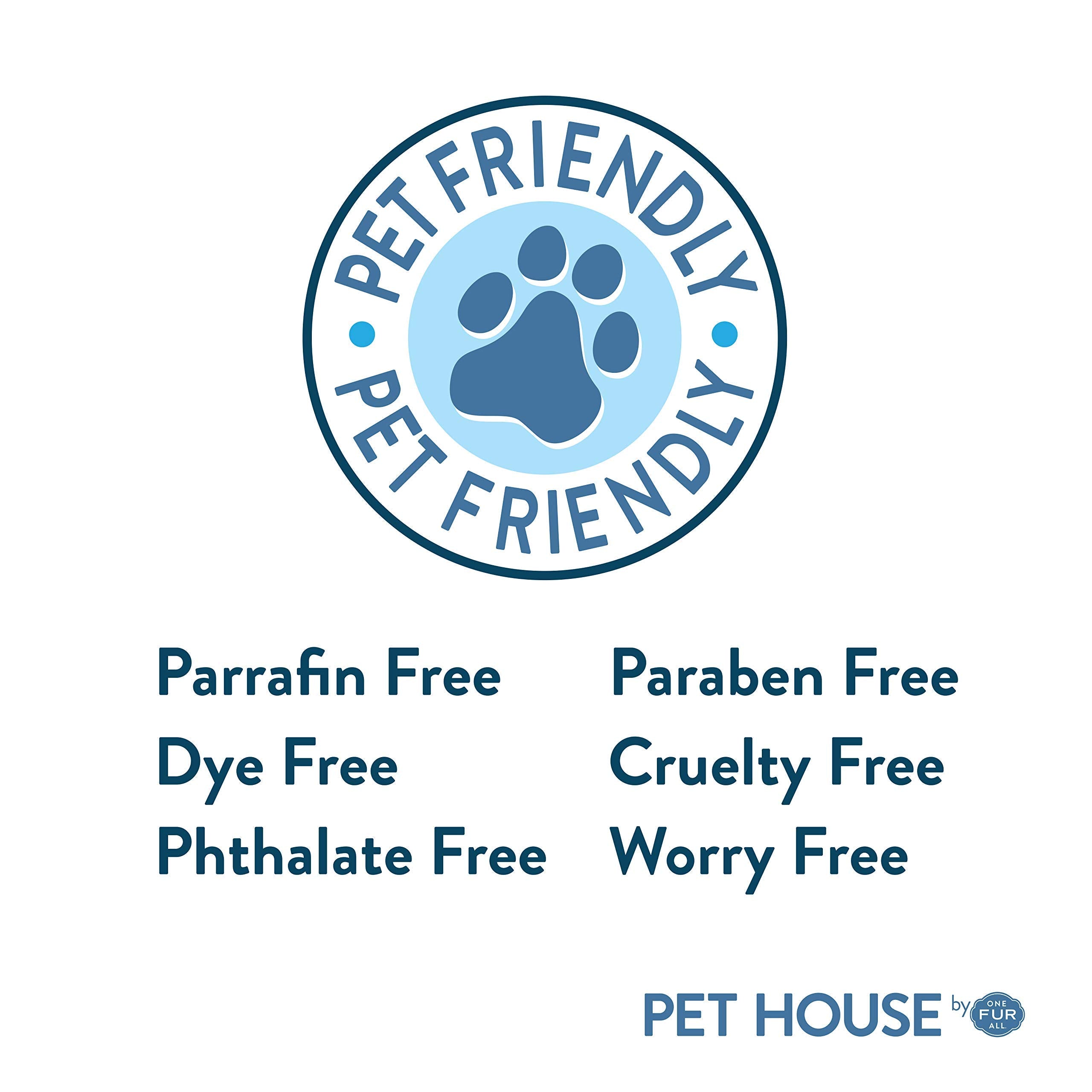 One Fur All 100% Natural Soy Wax Melts, Pack Of 2 By Pet House - Long Lasting Pet Odor Eliminating Wax Melts Non-Toxic, Dye-Free Unique, Made In Usa (2 Pack, Evergreen Forest/Fireside)