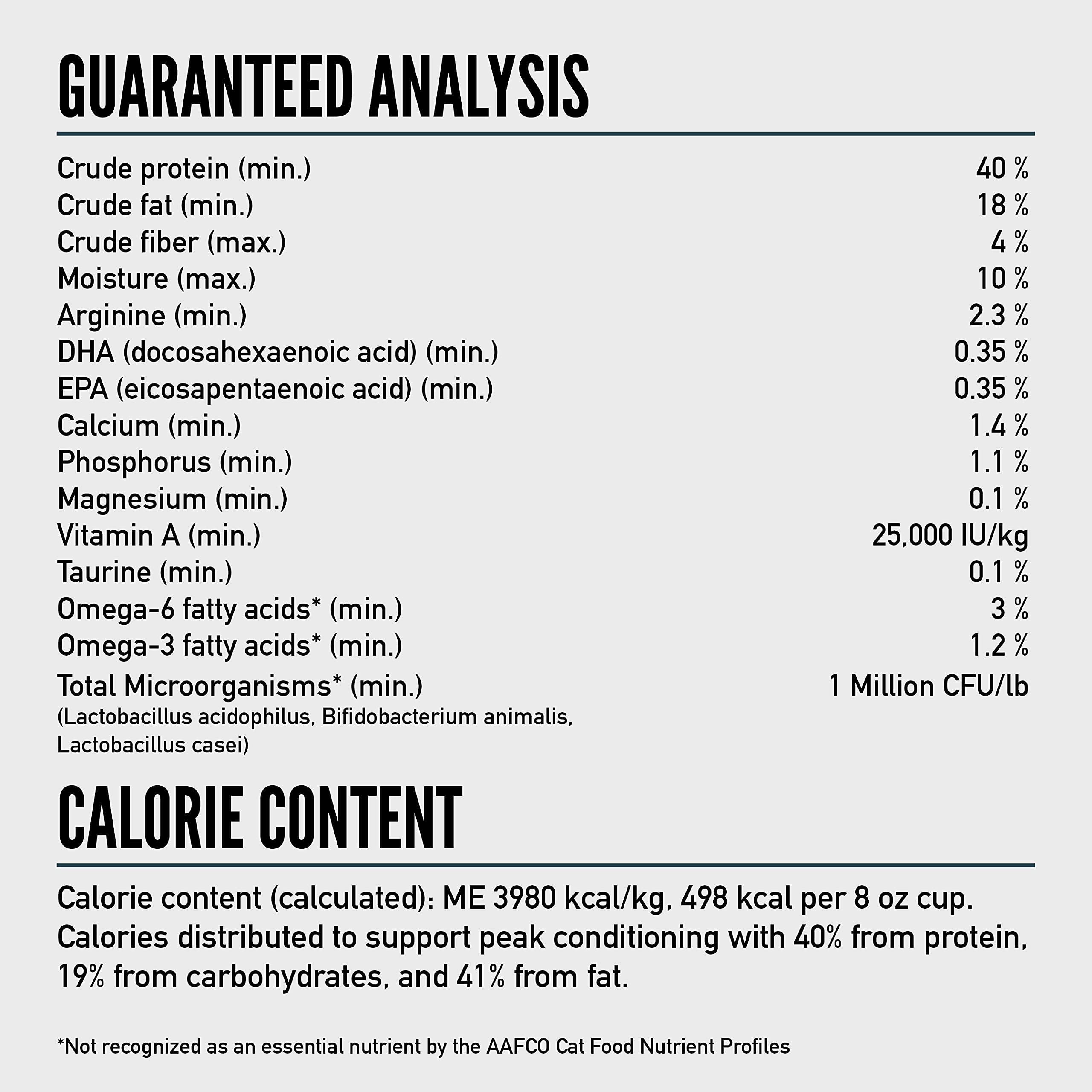 ORIJEN Guardian 8 Dry Cat Food, Grain Free Cat Food for Adult Cats, with Chicken, Salmon and Rabbit, 4lb