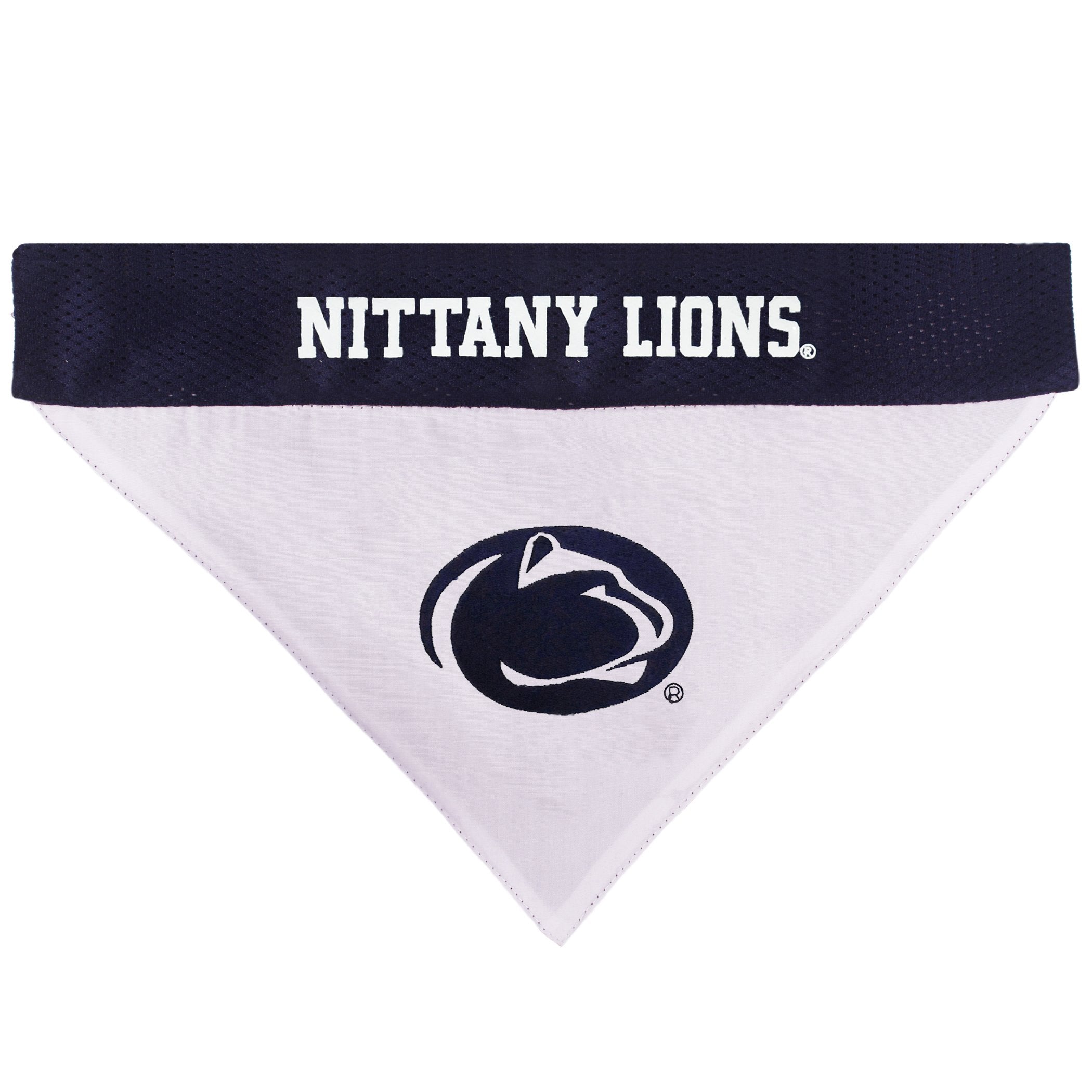 Pets First Collegiate Pet Accessories, Reversible Bandana, Penn State Nittany Lions Size Xx-Large