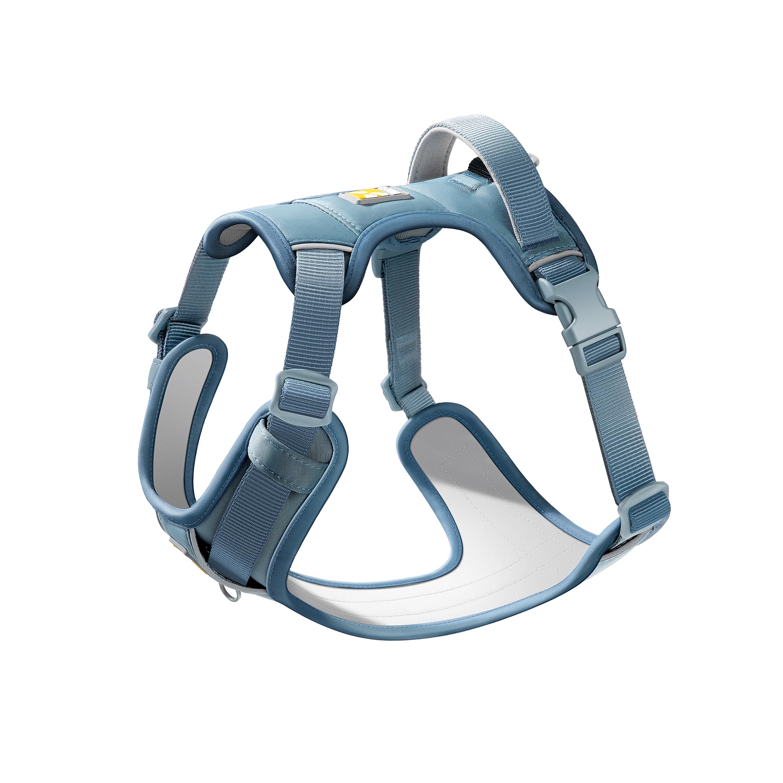 Woofo Core Dog Harness With Handle And Pocket, Sliver Ion Inner Fabric, Wear-Resistant Shell Fabric, Reflective And Soft Padded 