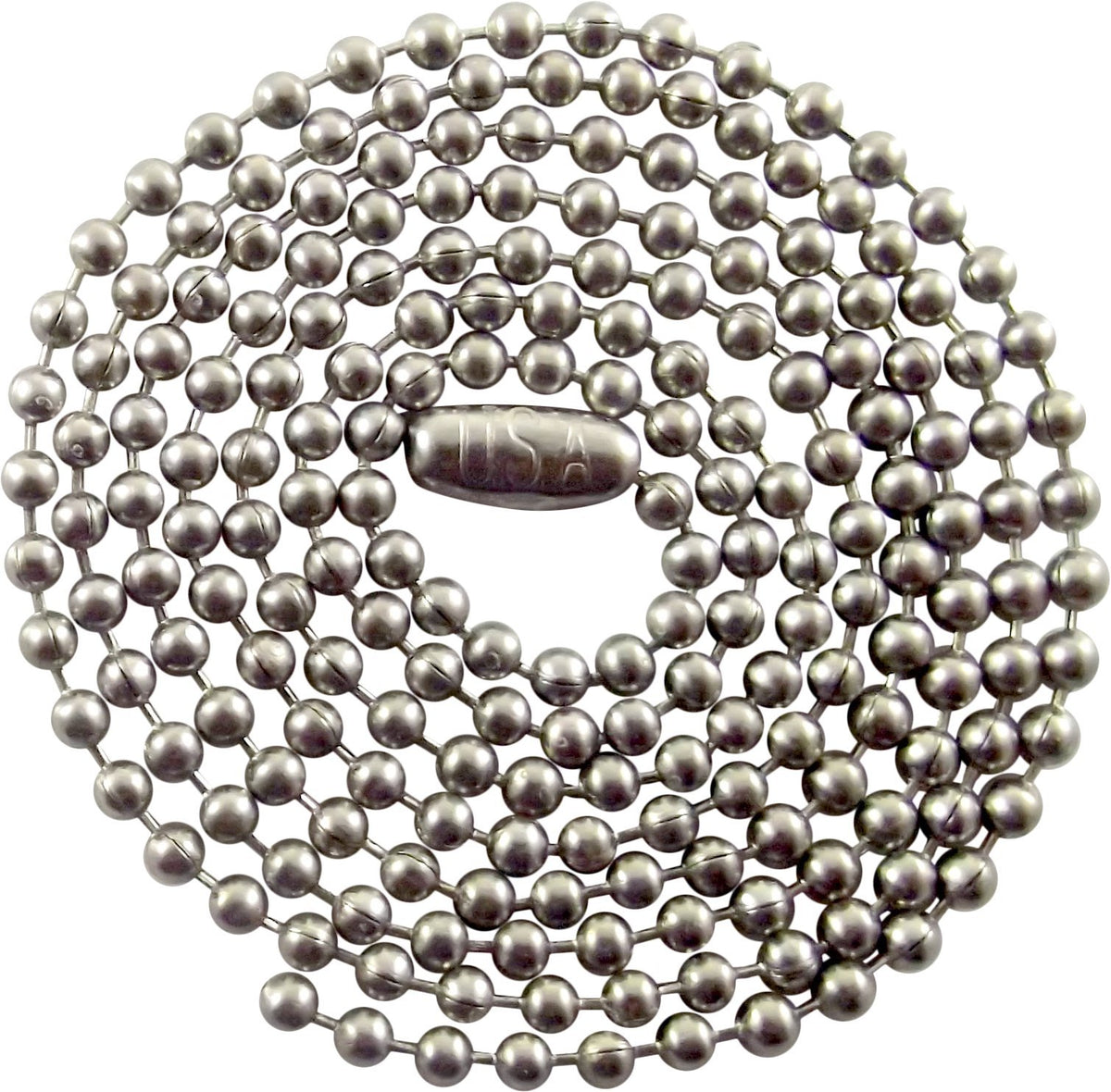 36 Inch Stainless Steel Ball Chain Necklace - 2.4Mm - Military Dog Tag Necklace