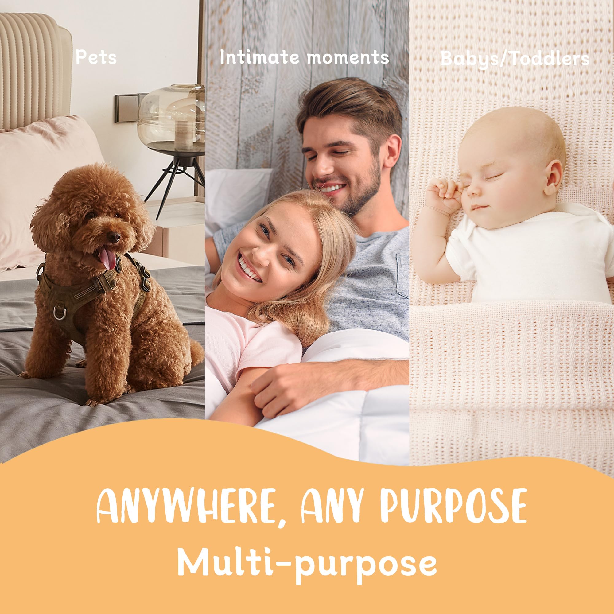 Catalonia Waterproof Bed Blanket For Intimacy, Blankets For Couples Leakproof, Waterproof Pad For Adults, Squirt Blanket For Bed Washable, King Size