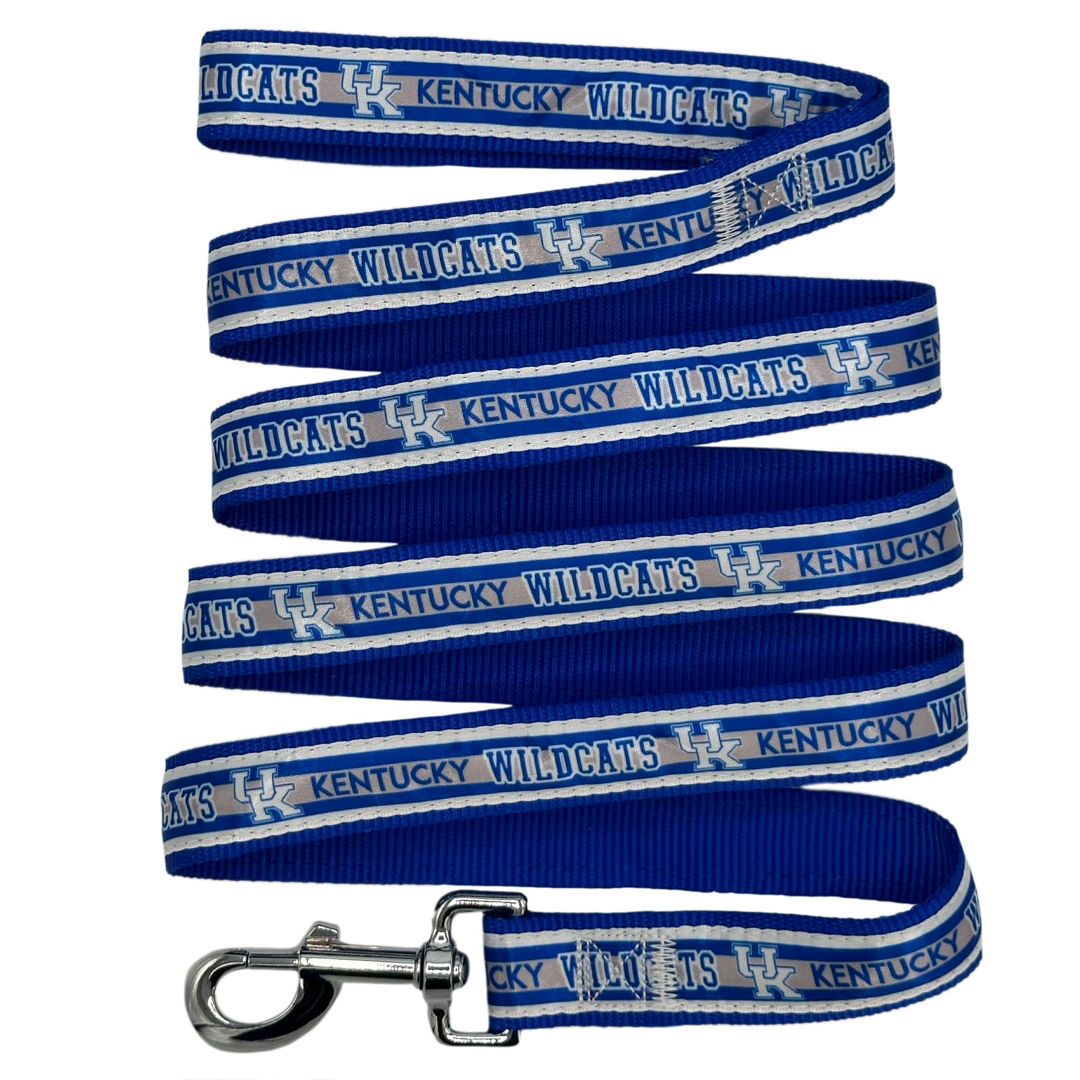 Ncaa Pet Leash, Large, Kentucky Wildcats, Dog Leash, Shiny & Colorful Leash For Dogs & Cats Licensed By The Ncaa