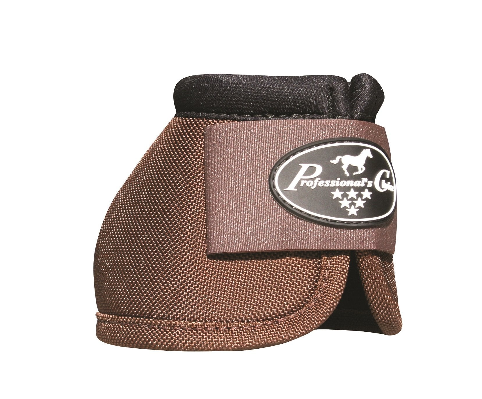 Professional'S Choice Ballistic Overreach Bell Boots For Horses | Superb Protection, Durability & Comfort | Quick Wrap Hook & Loop | Sold In Pairs | Small Chocolate Brown