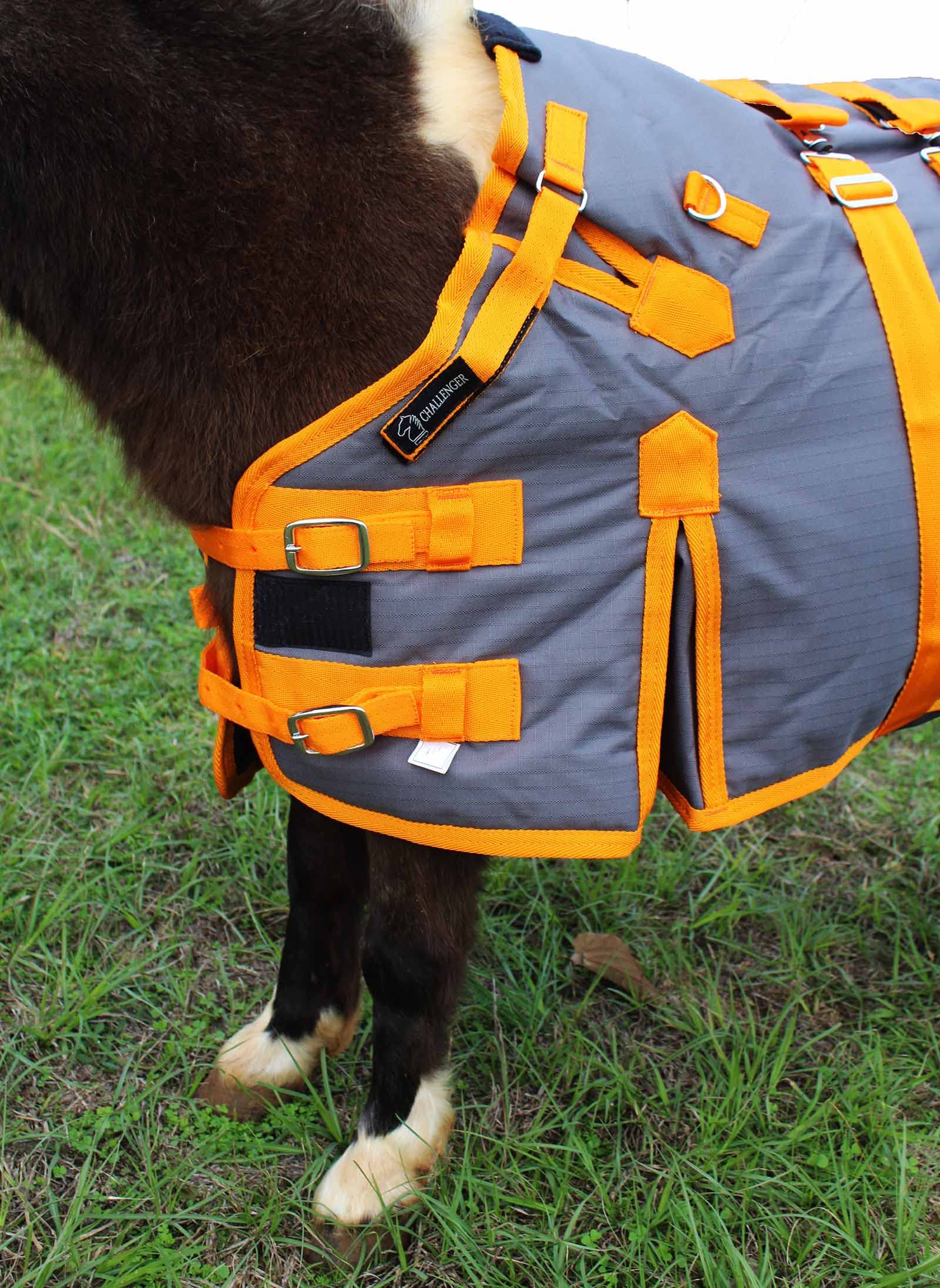 Challenger 40' 1000D Miniature Weanling Donkey Pony Horse Foal Winter Blanket 51974Or