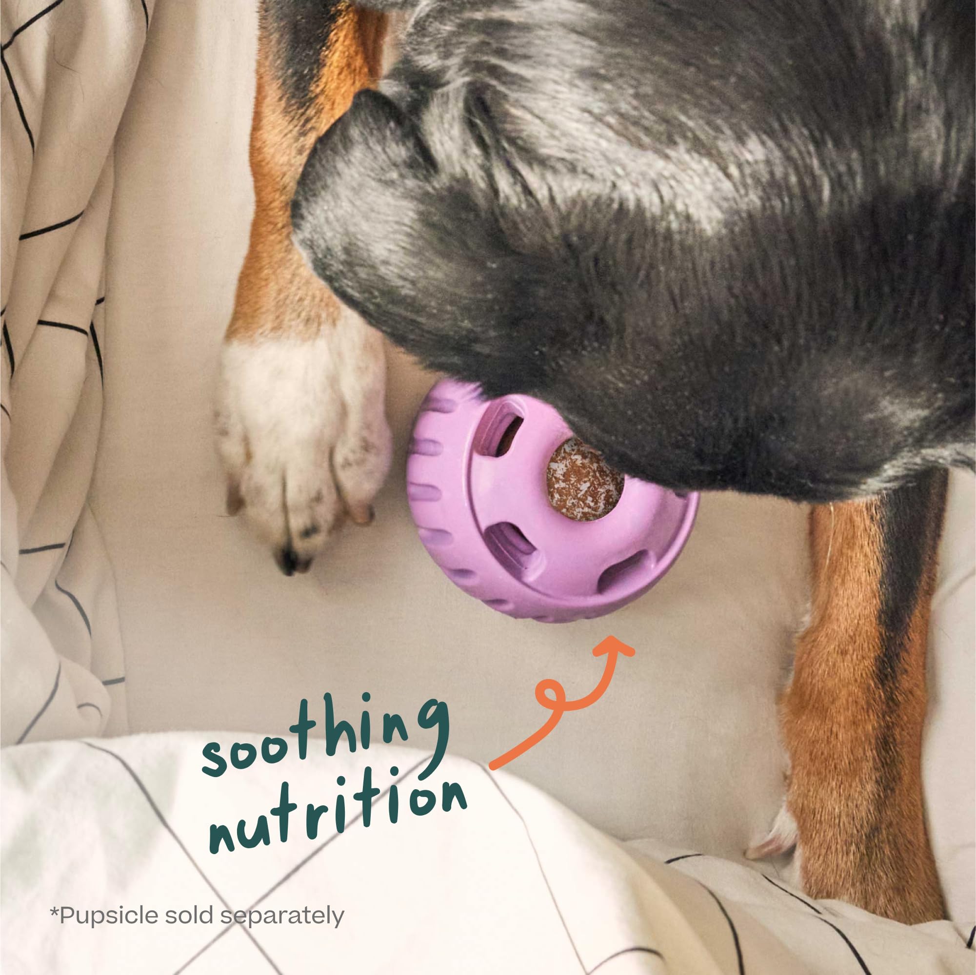 WOOF Pupsicle Refill Pops for Calming - Long-Lasting Refills for The Pupsicle Toy to Promote Calm - Calming Dog Treats - Magnesi