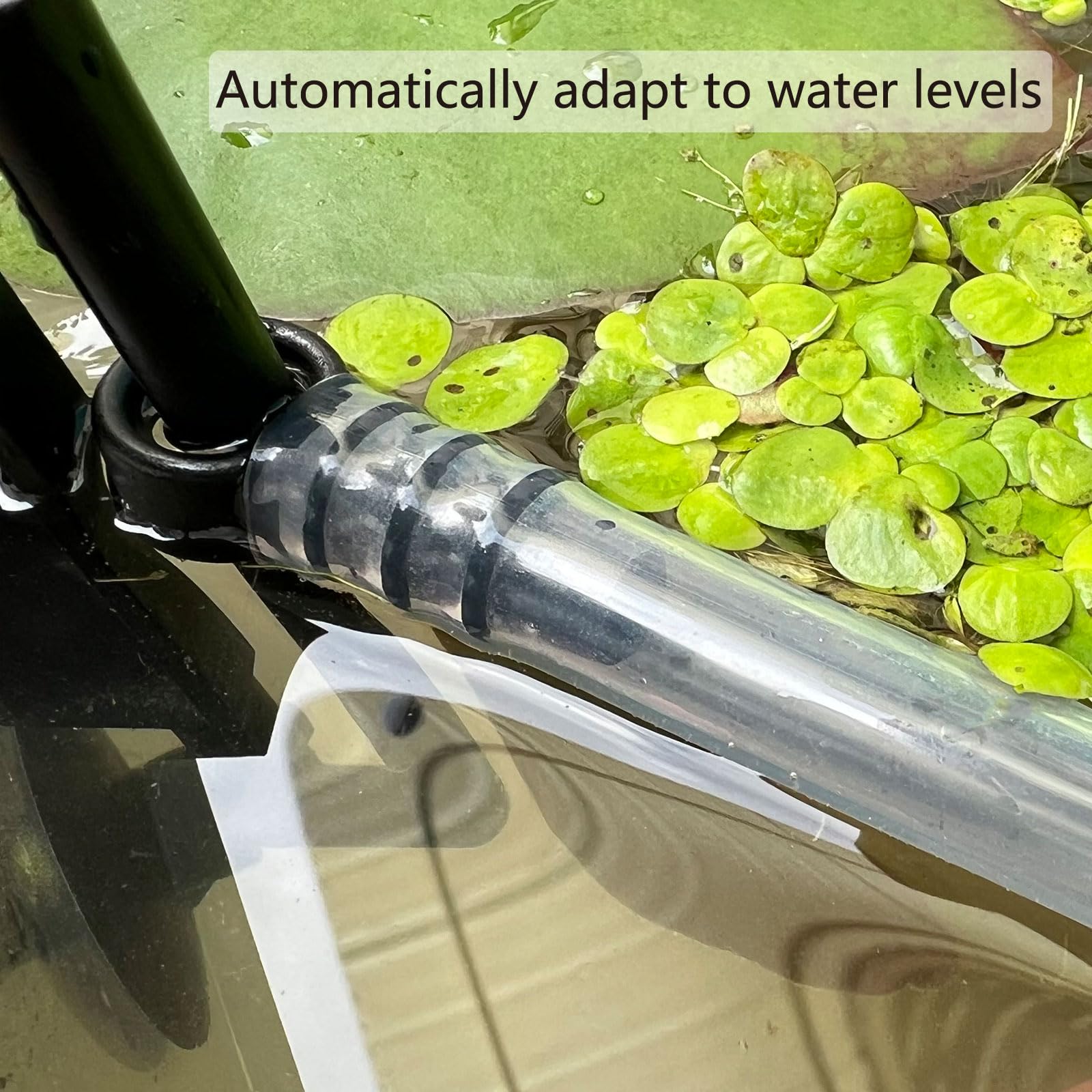 HOZOE Floating Plant Fence for Aquarium, Separates Plants, Automatically Adjusts Height with Water Level, Suitable for Most Aqua