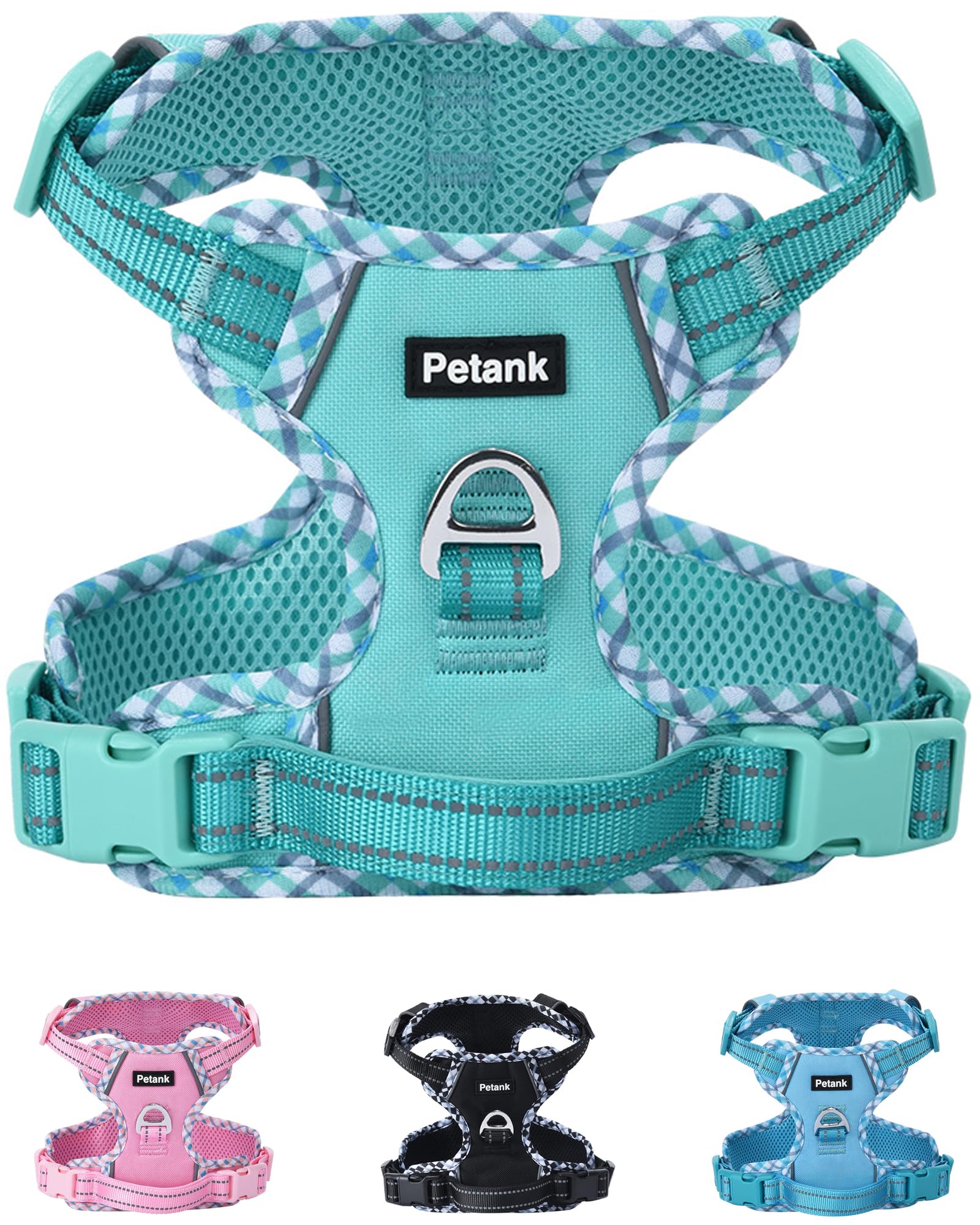 Petank Dog Harness Large Sized Dog, Puppy Harness Large Size Dog For Dog Training Walking, No Pull Dog Harness For Large Dogs, L