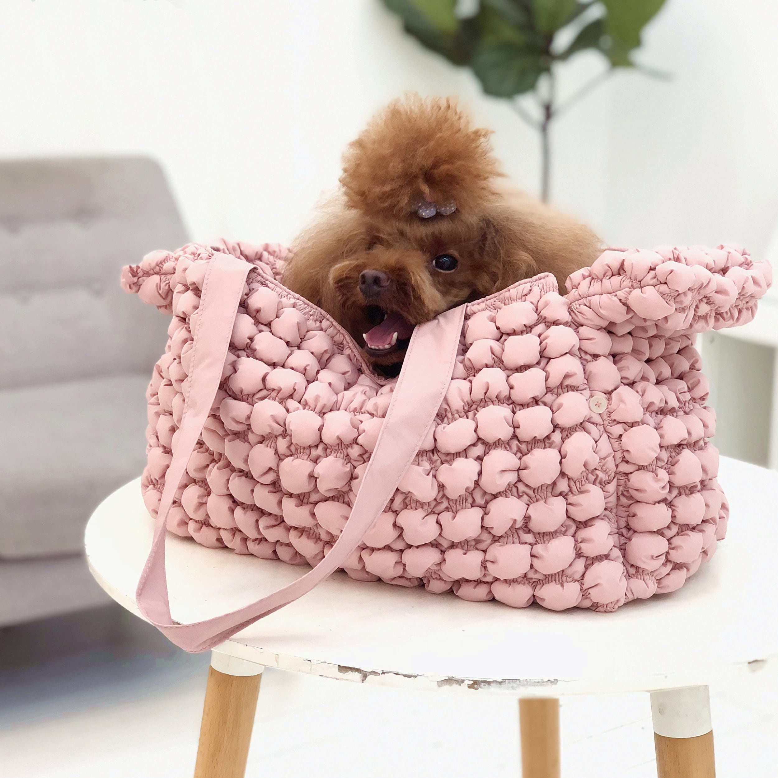 Pet Life  Bubble Vogue Ultra-Plush Fashion Designer Pet Carrier