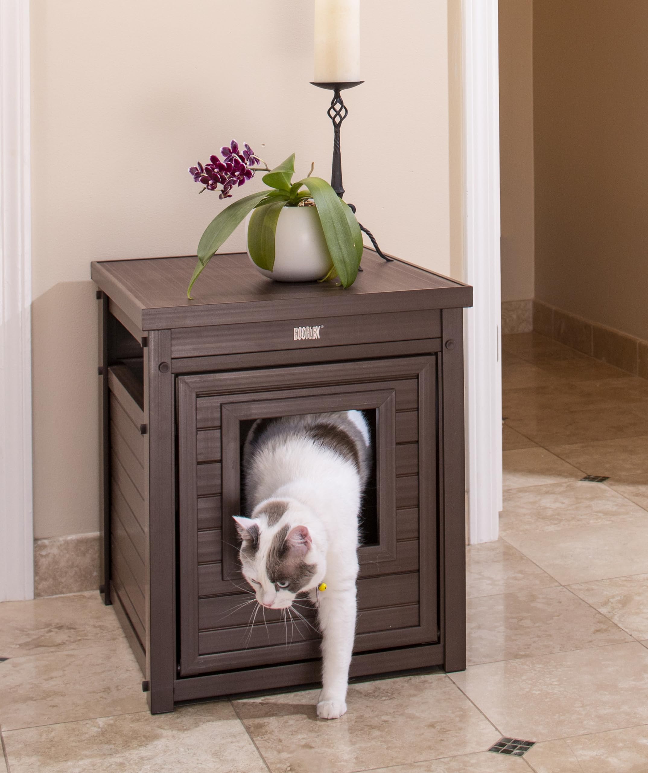 New Age Pet® ECOFLEX® Litter Loo® Litter Box Cover and End Table