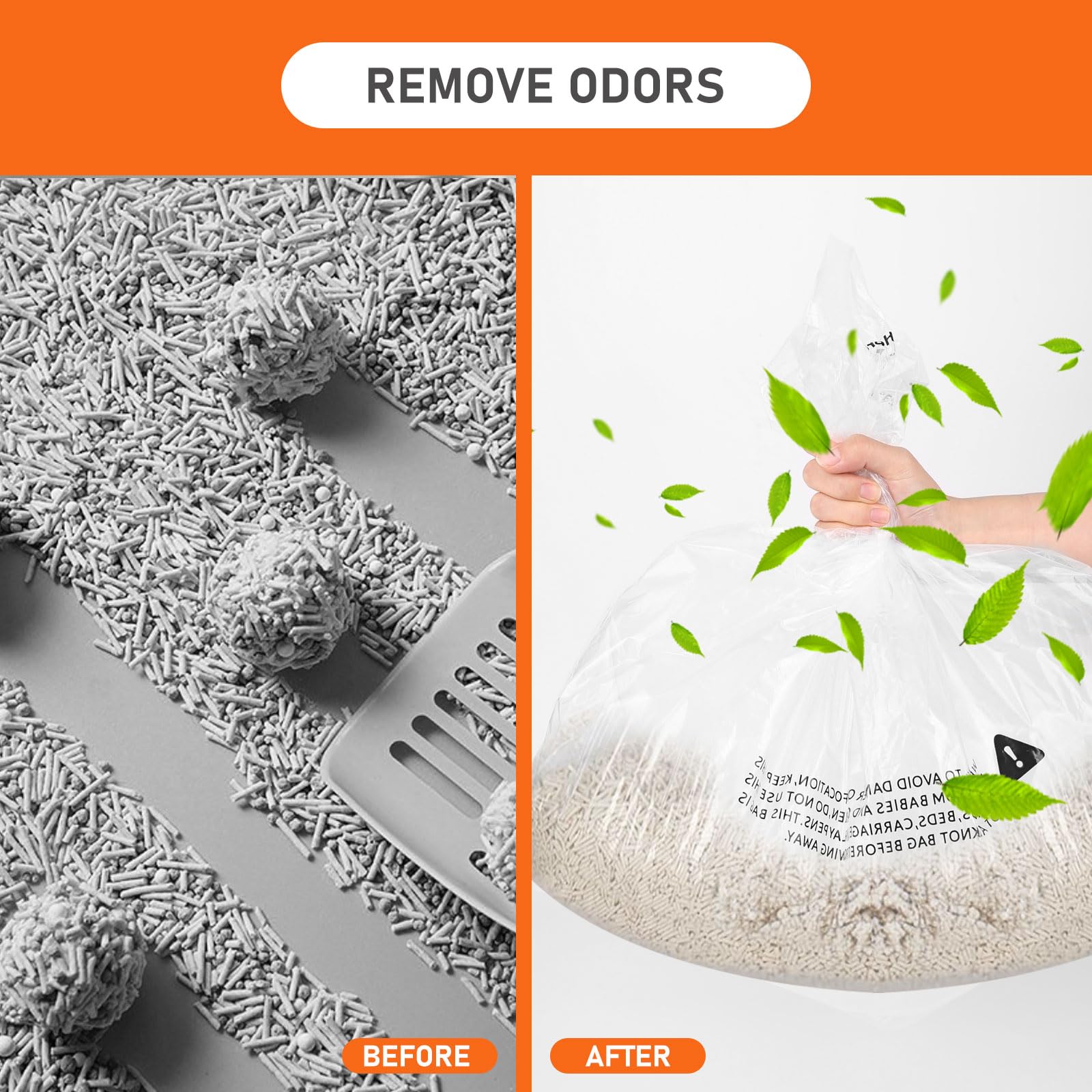 150 Pcs Waste Drawer Liners Compatible With All Litter Box Robot Models, 9-11 Gallons Replacement Liners, Custom Compatible With Litter Box Robot Waste Drawer