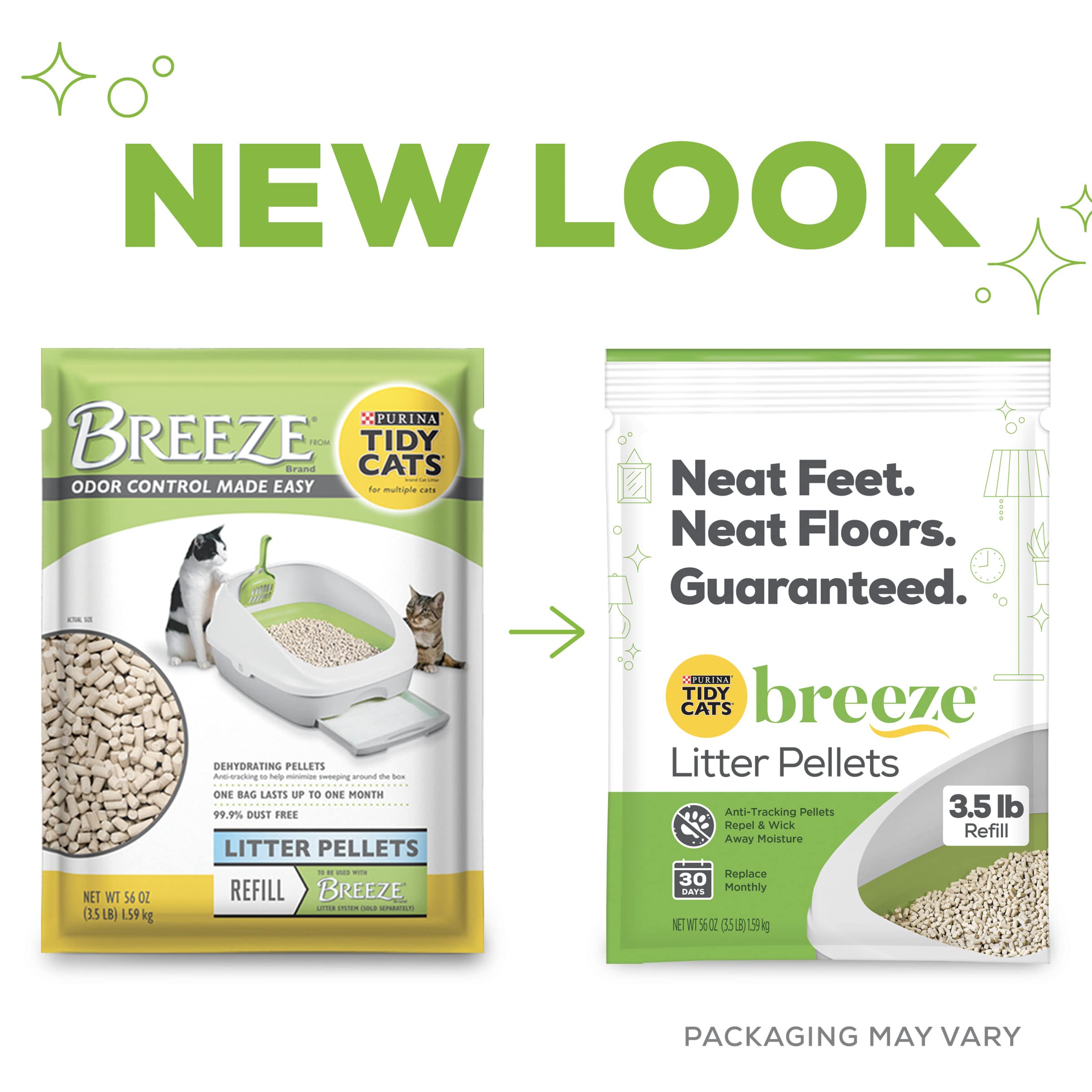 Purina Tidy Cats Litter Pellets, Breeze Refill Litter Pellets In Recyclable Box