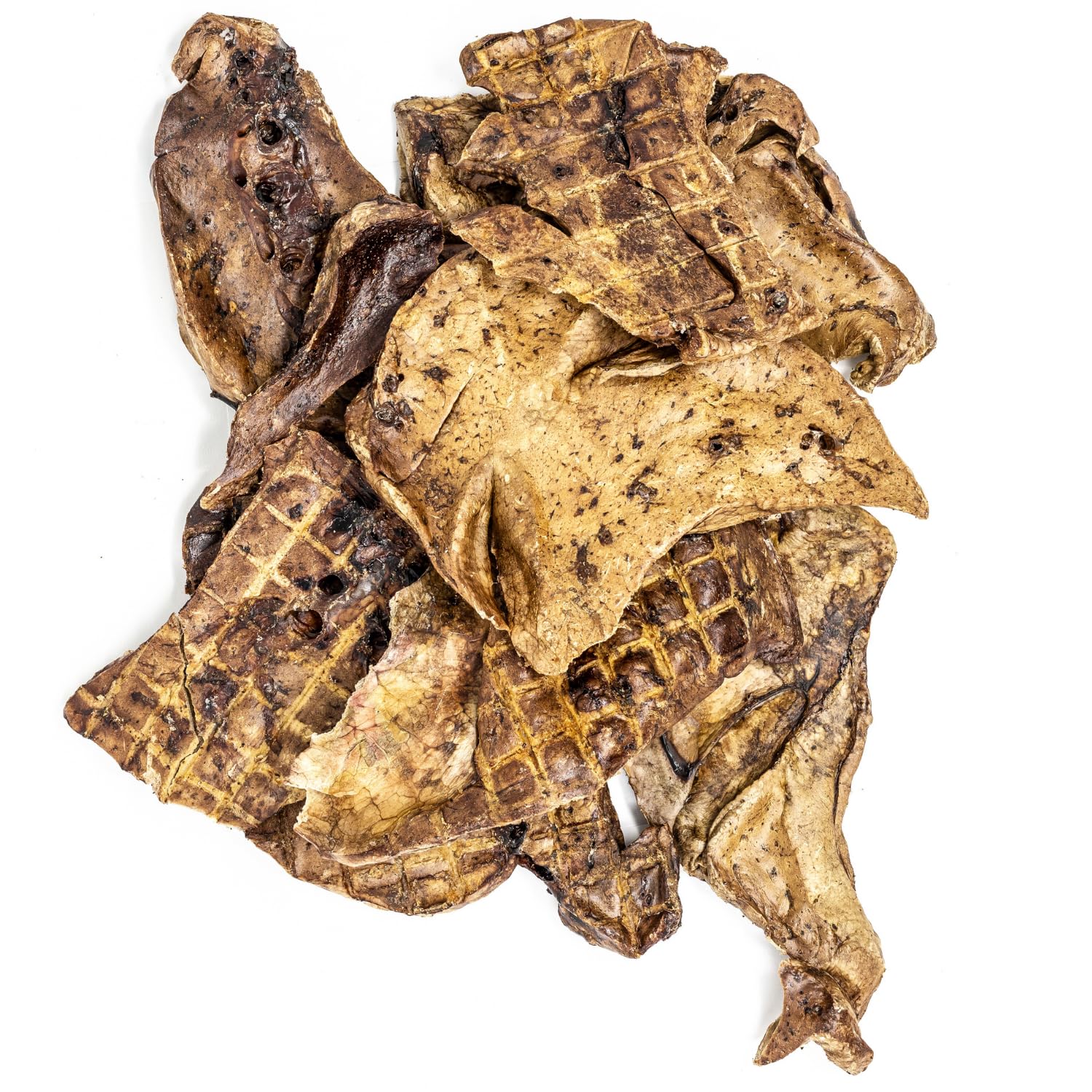 Hotspot Pets Premium Raw Single Ingredient Lamb Lung Dog Treats - 1lb Big Bag All-Natural, Made in USA - High Protein, Low Fat -