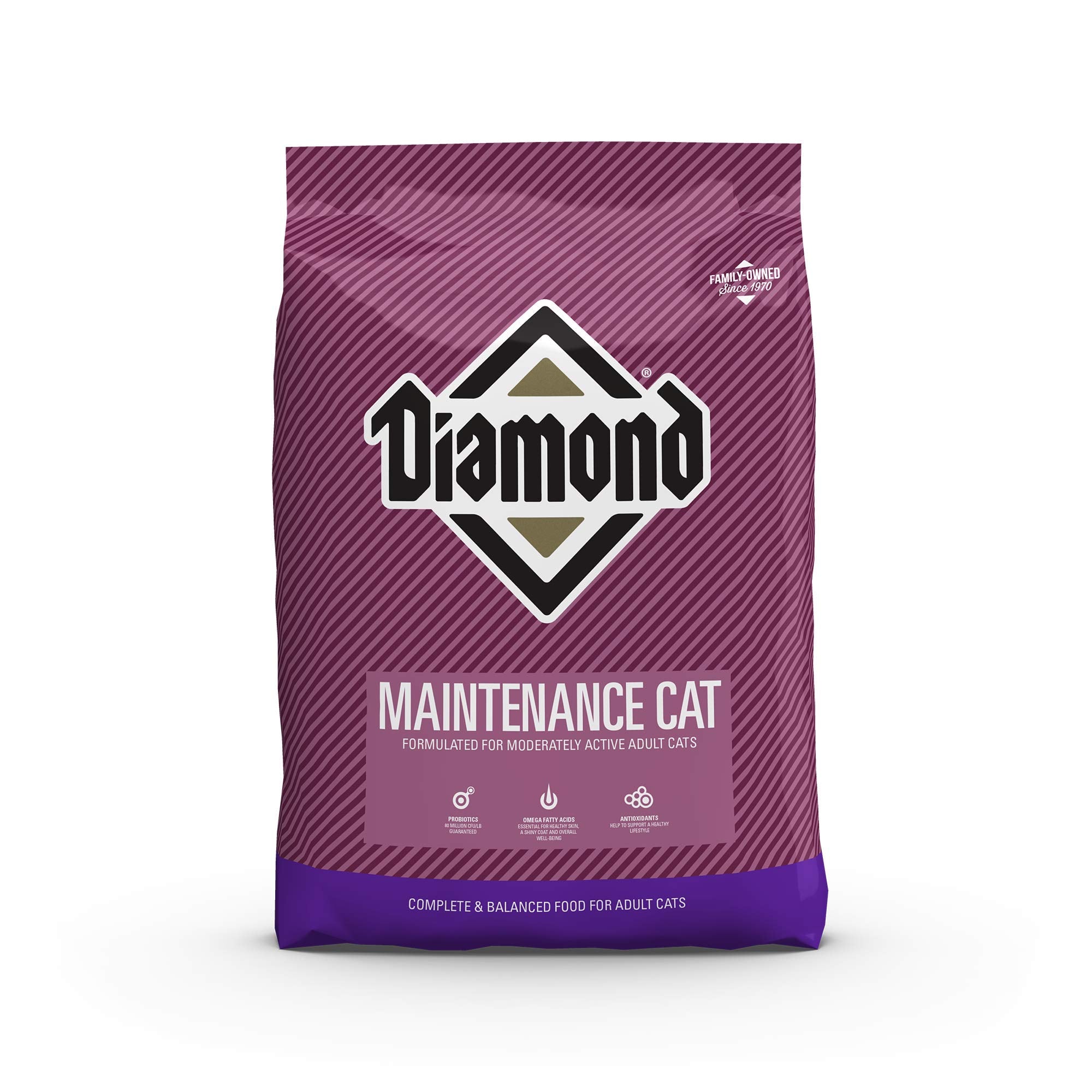Diamond Adult Dry Cat Food Maintenance Formula with High Quality Protein, Probiotics and Antioxidants