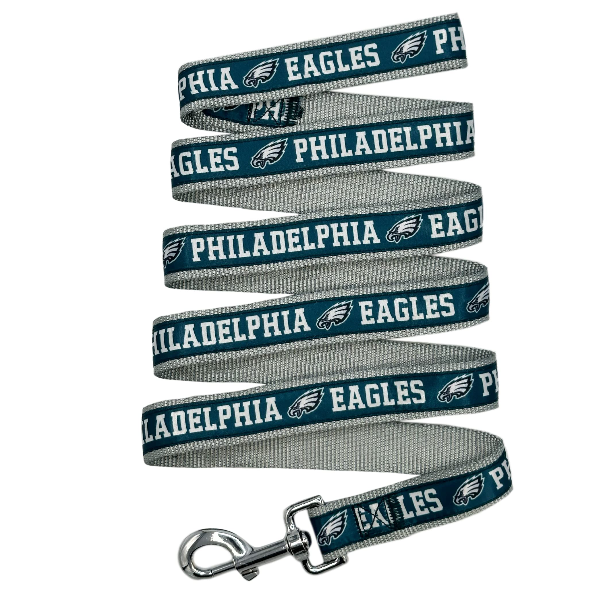 Nfl Pet Leash Philadelphia Eagles Dog Leash, Large Football Team Leash For Dogs & Cats. A Shiny & Colorful Cat Leash & Dog Leash