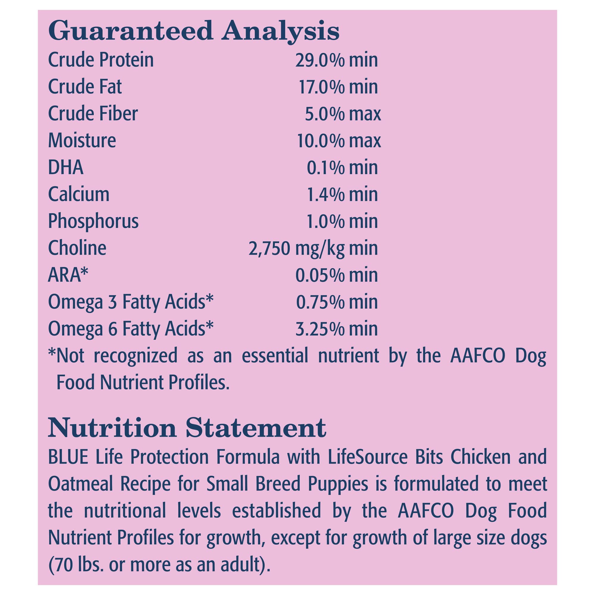 Blue Buffalo Life Protection Formula Small Breed Puppy Dry Dog Food with DHA, Vital Nutrients & Antioxidants, Made with Natural