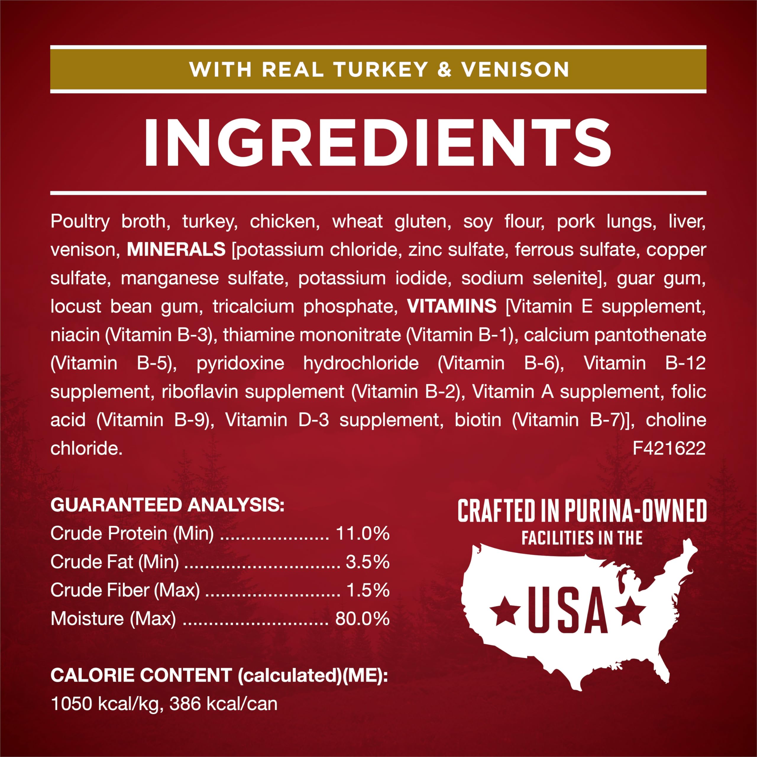 Purina ONE True Instinct Tender Cuts in Gravy with Real Turkey and Venison, and with Real Chicken and Duck High Protein Wet Dog