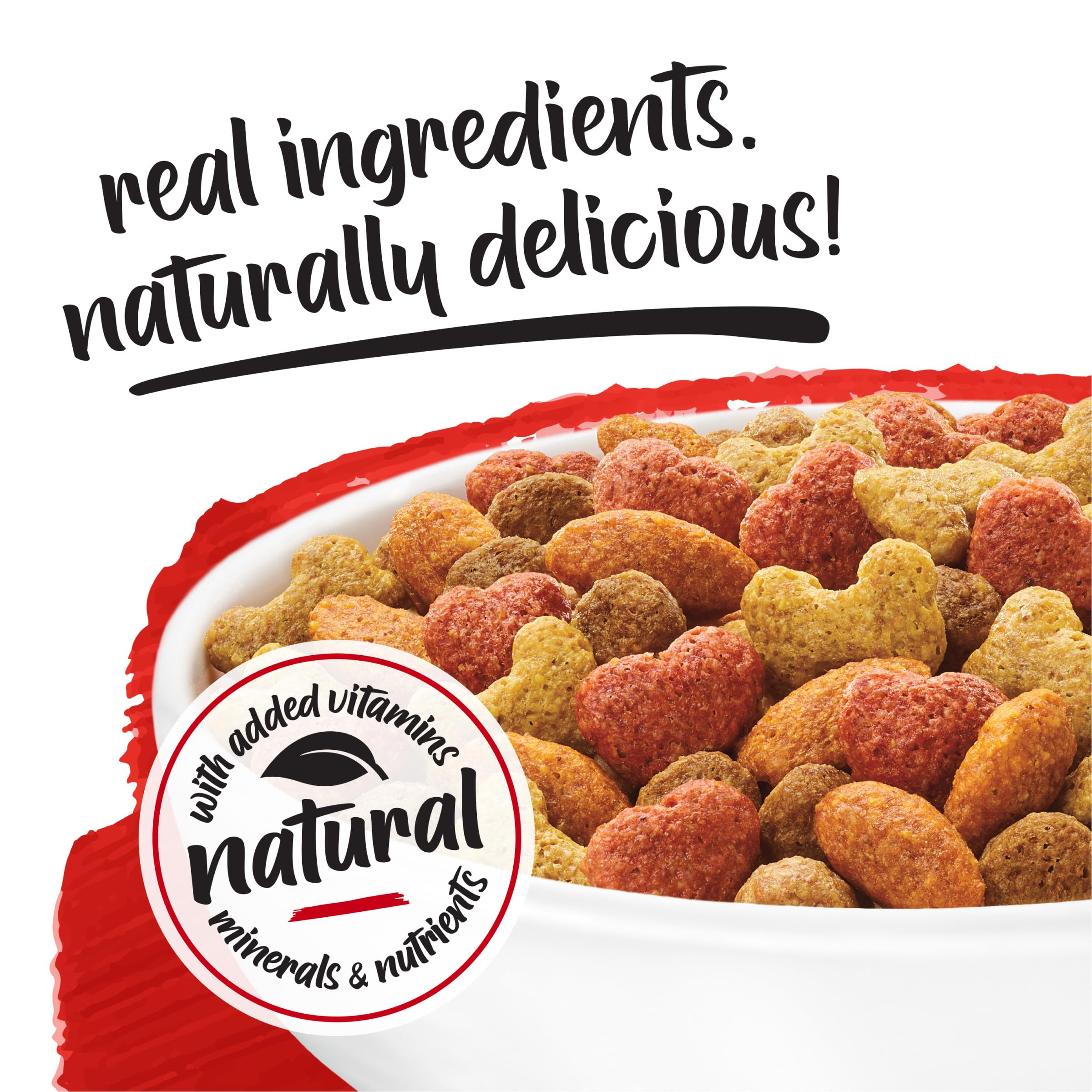 Purina Beneful Originals With Farm-Raised Beef Natural Dog Food Dry Recipe With Added Vitamins, Minerals and Nutrients - (Pack o