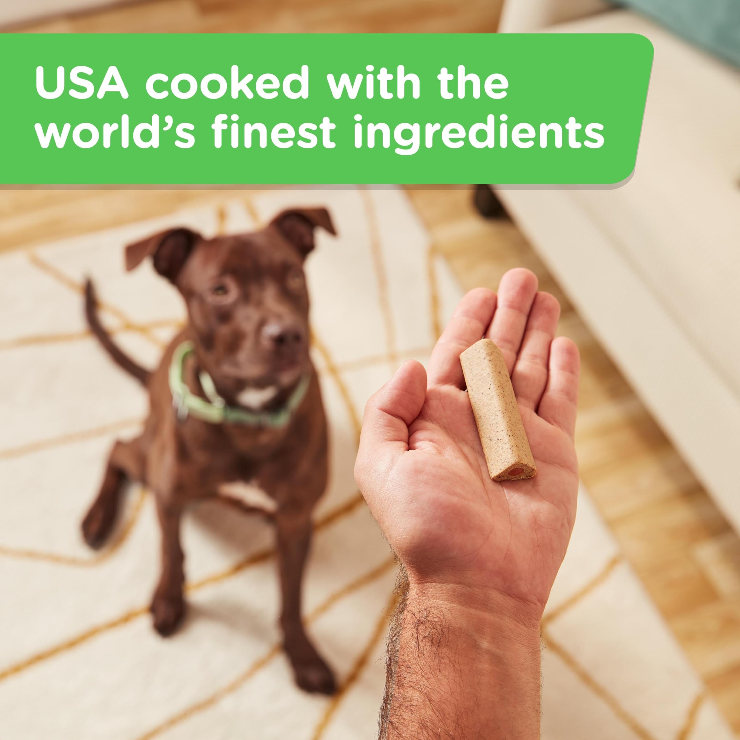 Nutrish Rachael Ray Dog Chews Soup Bones Minis with Real Chicken & Veggies, 16 Dog Treats