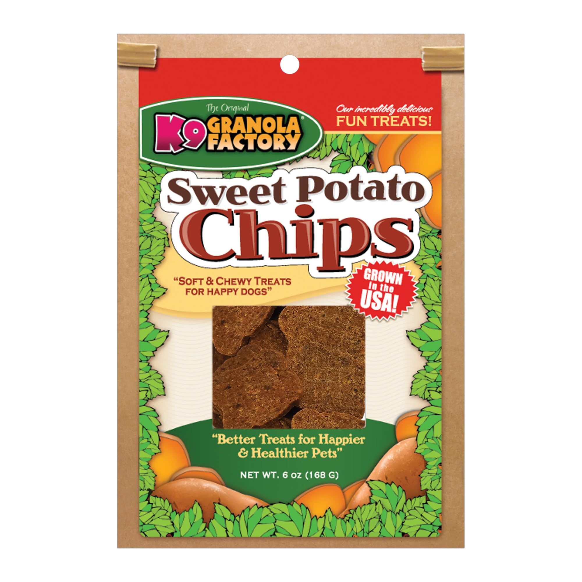 K9 Granola Factory Sweet Potato Chips 8 oz