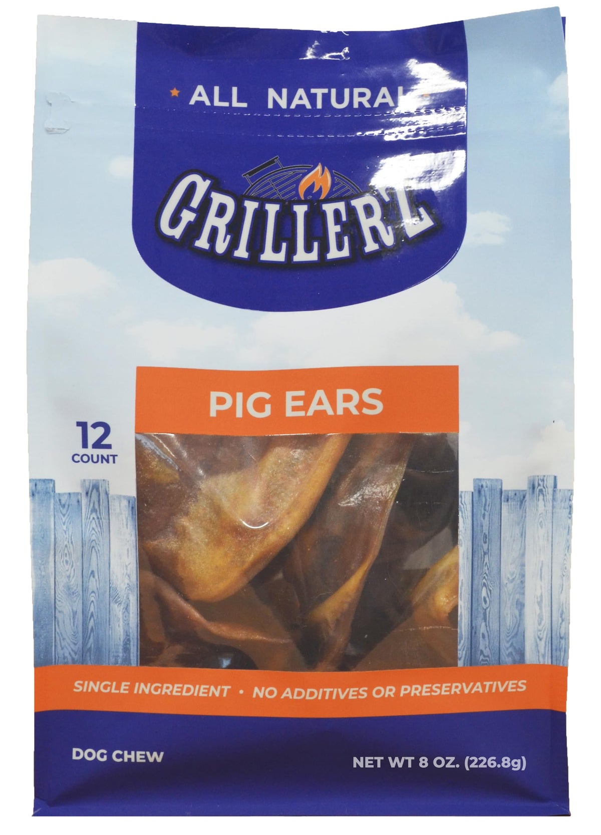 Scott Pet Grillerz Pig Ears 12Ct