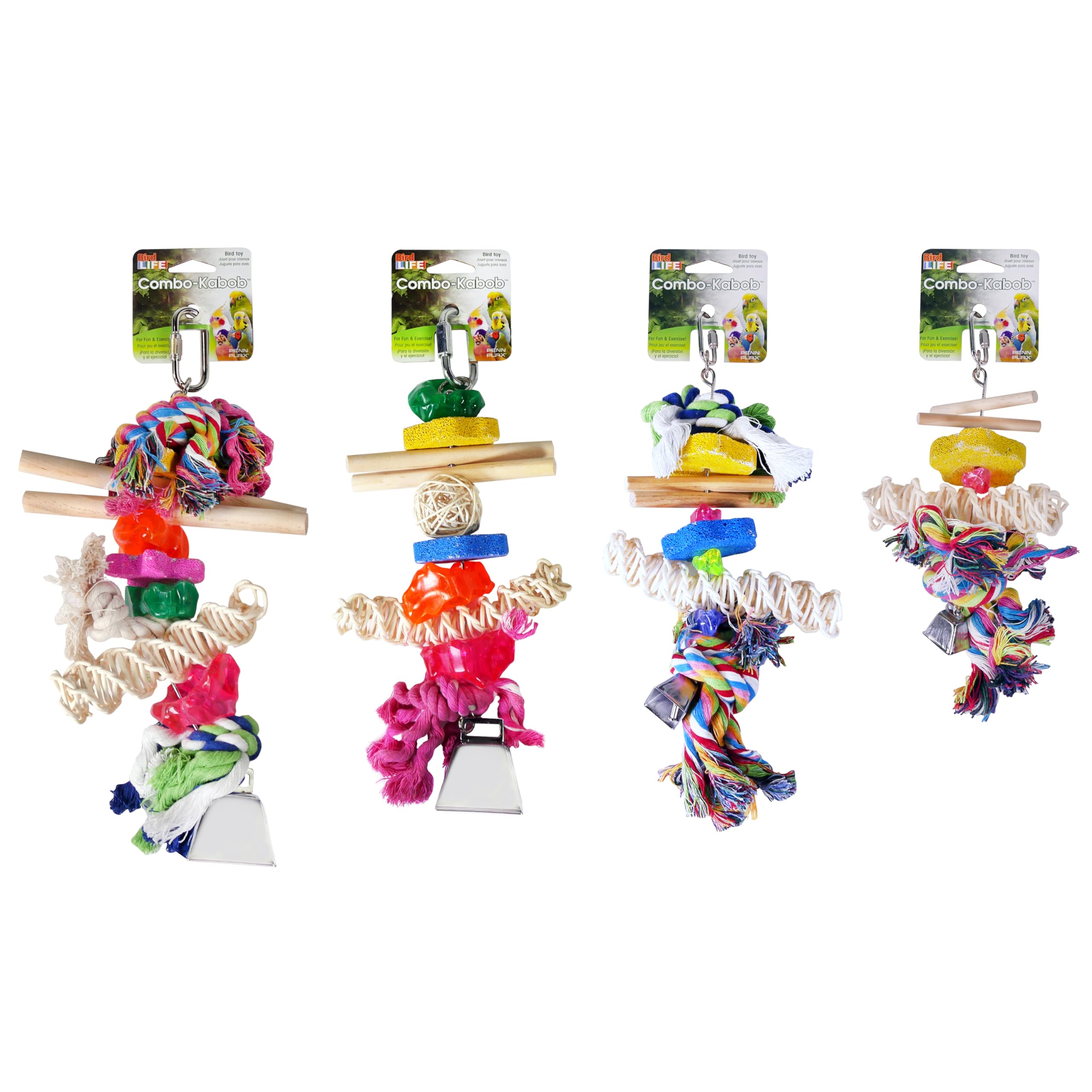 Penn-Plax Combo Kabob Bird Toys