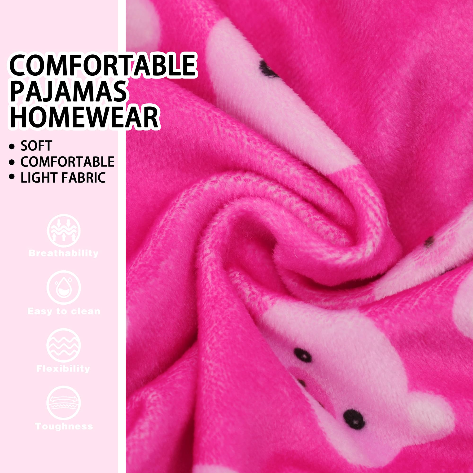 Paiaite Dog Pajamas Onesie: Comfortable Four-Legged Apparel For Small, Medium, & Large Dogs, Polyester Material For Comfort, Wri