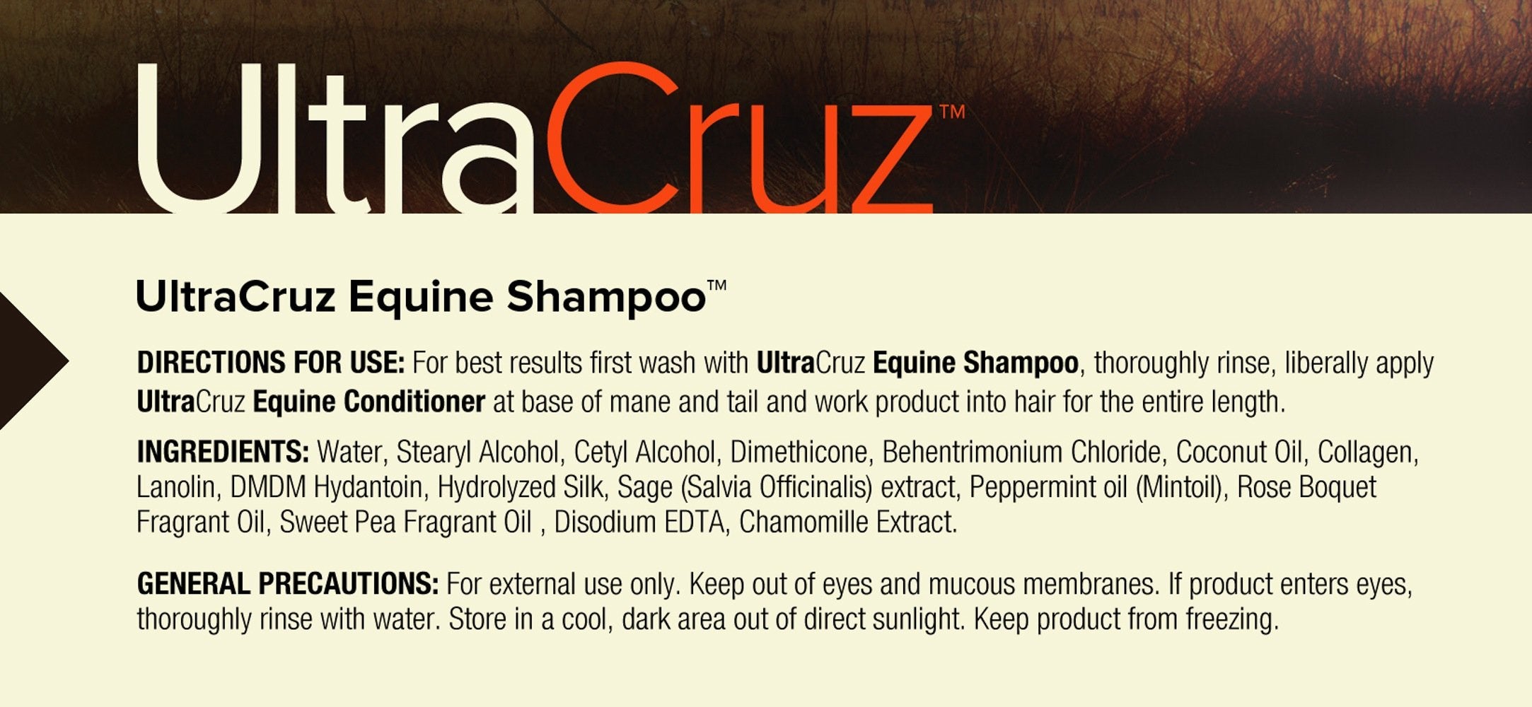 Ultracruz-Sc-395293 Equine Horse Shampoo, 32 Oz