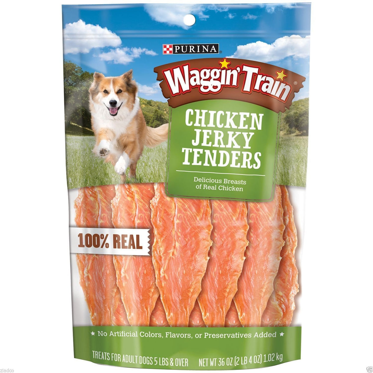 Waggin Train Chicken Jerky Dog Treats, 36 Oz.