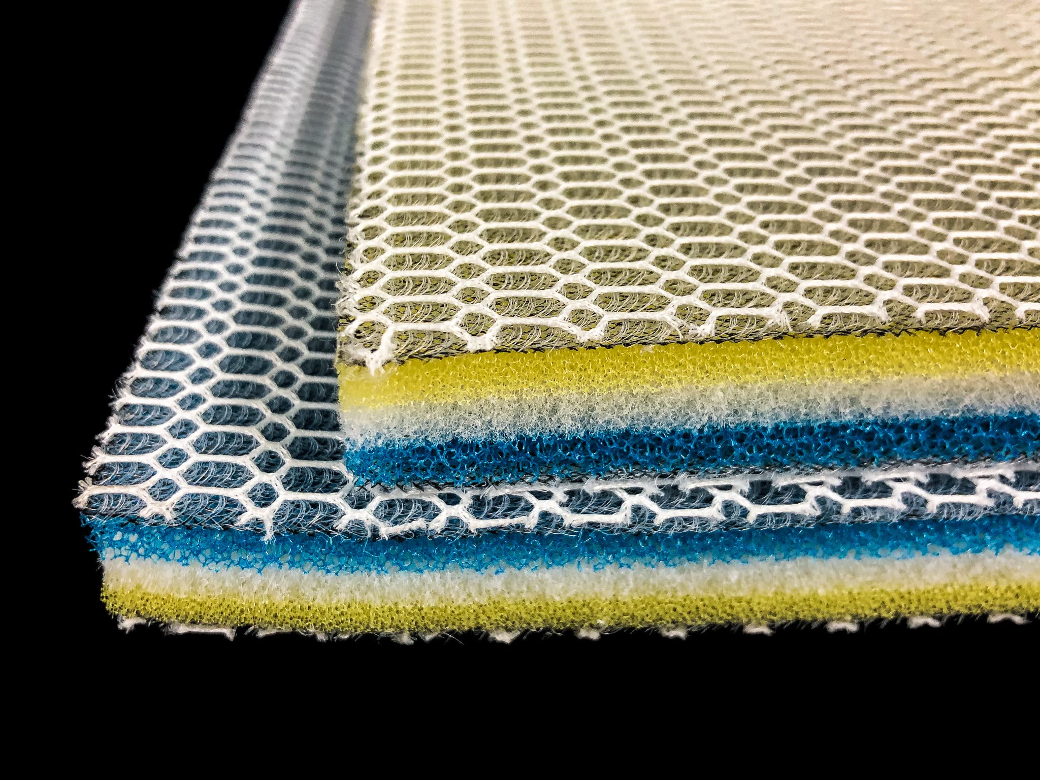 Wave Point Upgraded 9-Layer Filter Pads For Aquarium, Fish Tank Accessories Sponge Filter, 20  16In Super Filtering Effect Filte