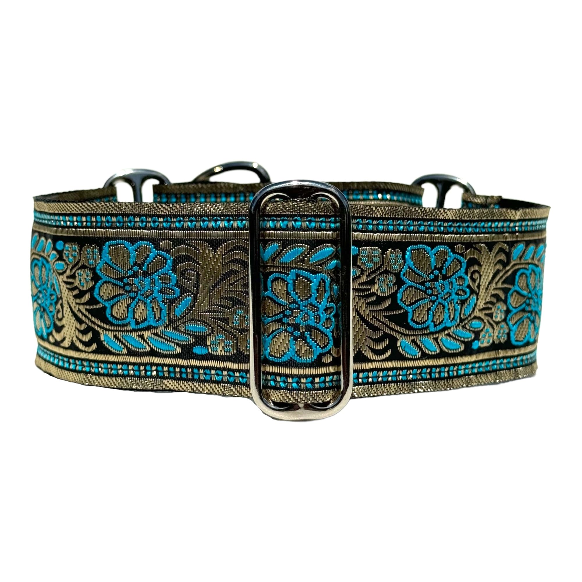Sighthound Gang Martingale Dog Collar For Greyhound Saluki Whippet And Other Breeds With Similar Neck 2 Wide (Xl 17-22)
