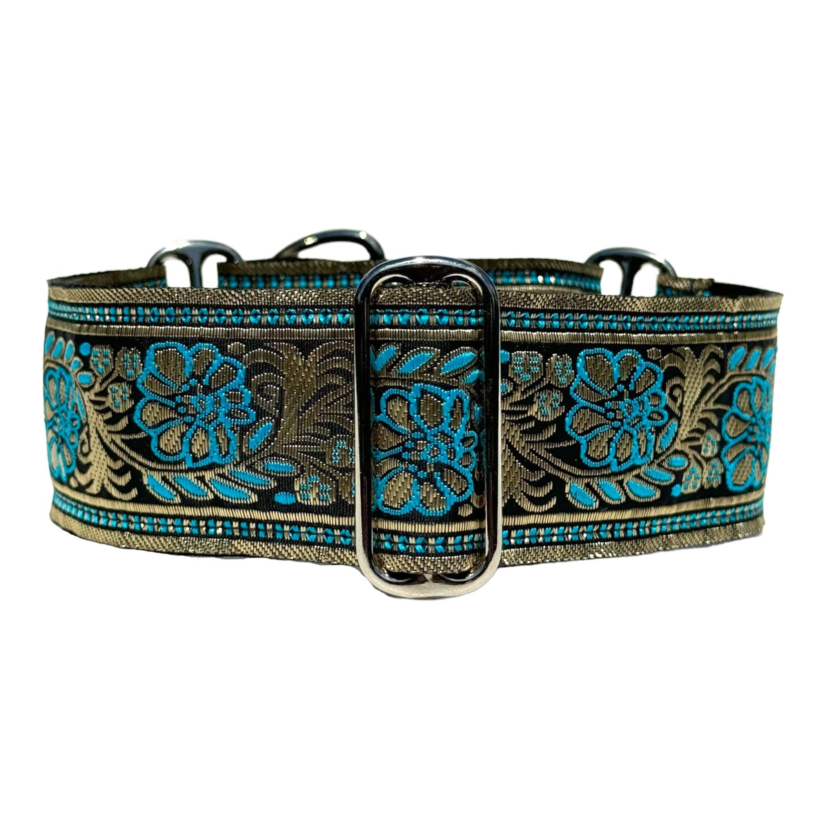 Sighthound Gang Martingale Dog Collar For Greyhound Saluki Whippet And Other Breeds With Similar Neck 2 Wide (Xl 17-22)