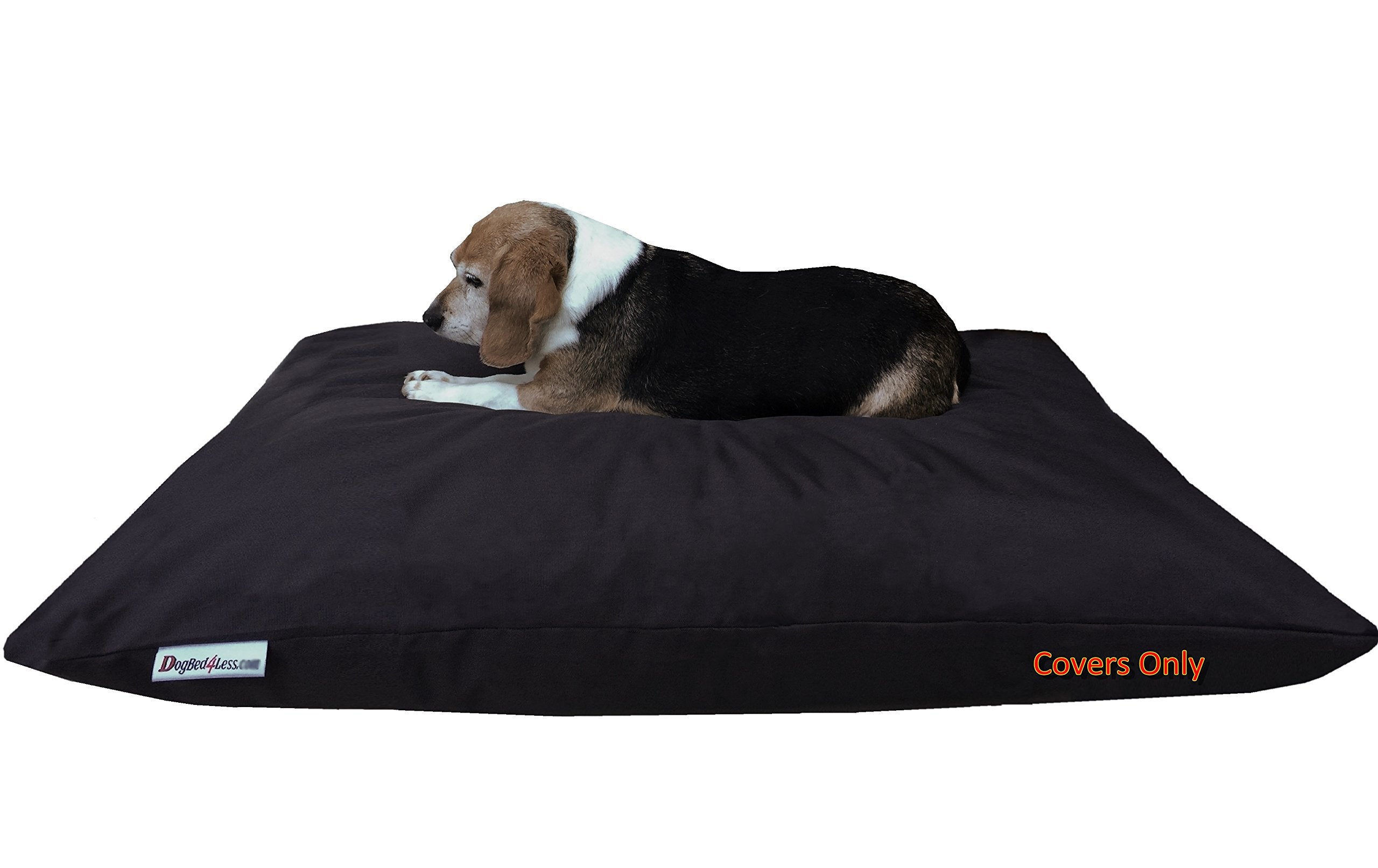 Dogbed4Less Do It Yourself Diy Pet Bed Pillow Duvet Oxford Cover + Waterproof Internal Case For Dog/Cat At Large 48'X29' After Dark Color - Covers Only