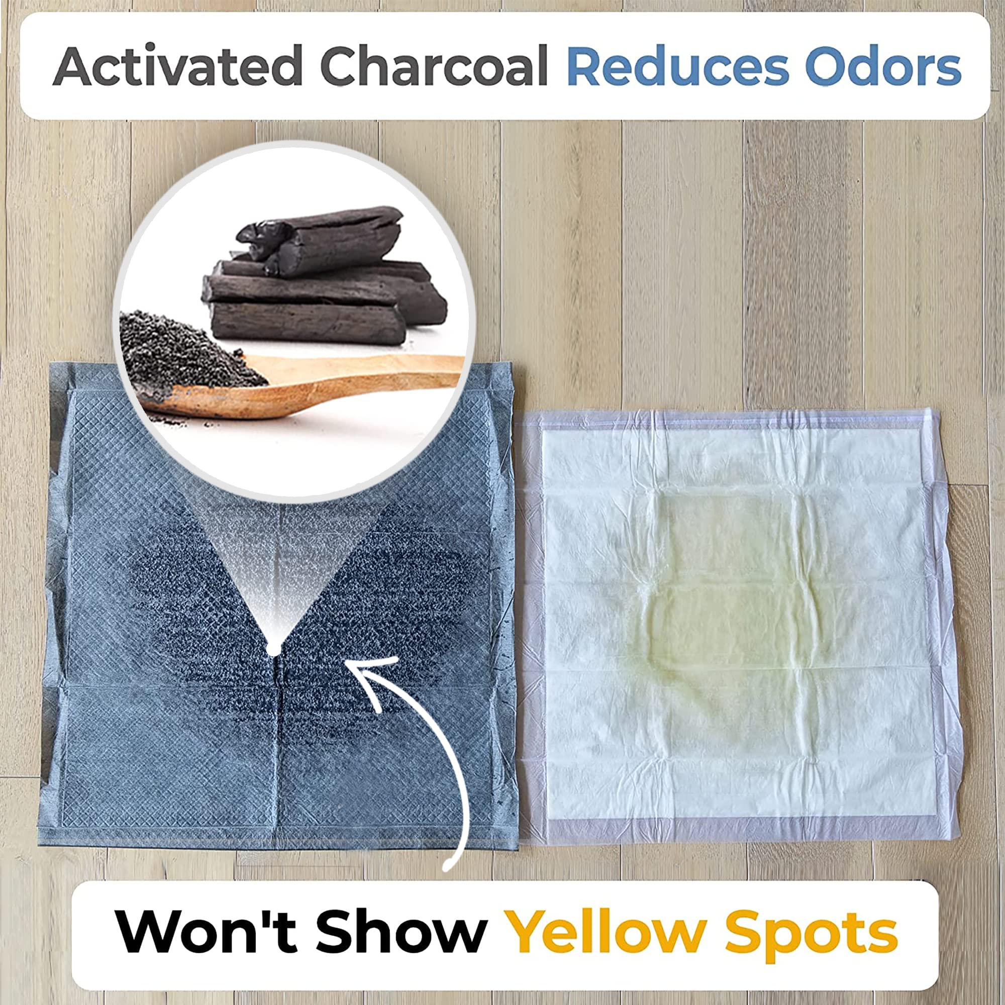 Alpha Paw - XL Puppy Pads, Odor Eliminating Pee Pads for Dogs 26x30 [40CT], 6-Layer Extra Thick Disposable Leak-Proof Training D