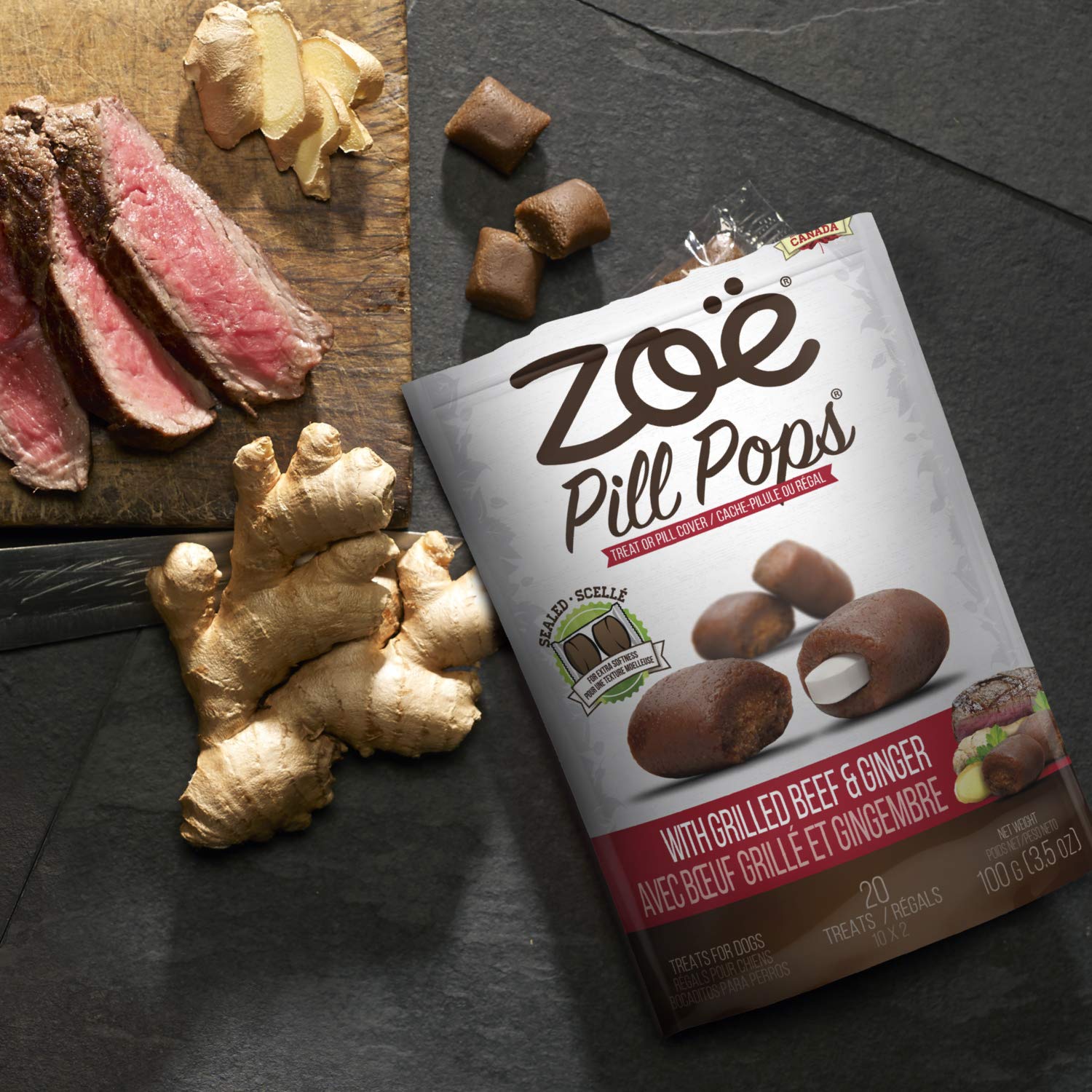 Zo Pill Pops for Dogs, Healthy Dog Treats, All Natural Dog Treats to Hide Medication, Assortment