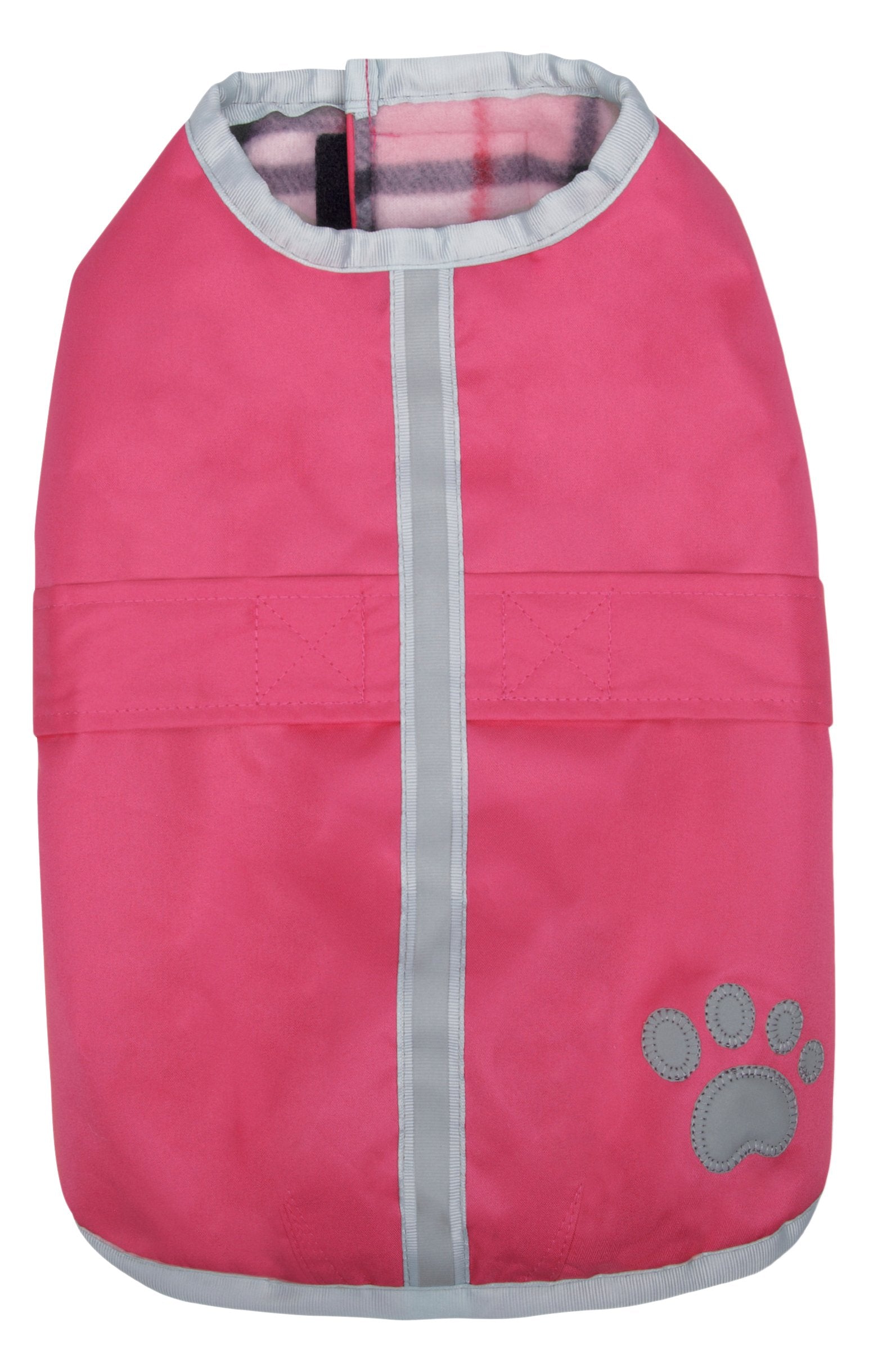 Zack & Zoey NorEaster Blanket Coat, Large, Pink